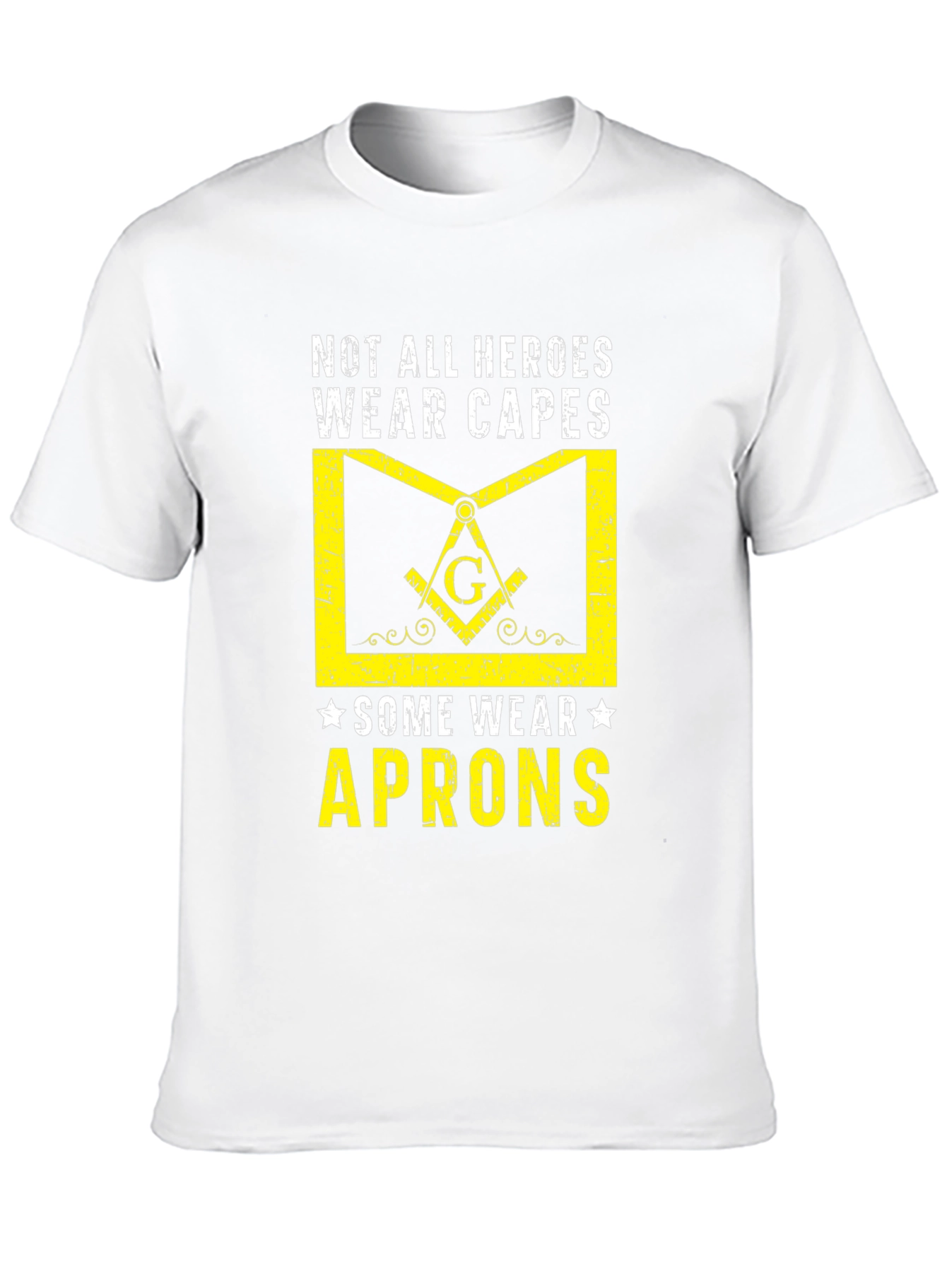 Masonic Hero Apron Graphic T-Shirt