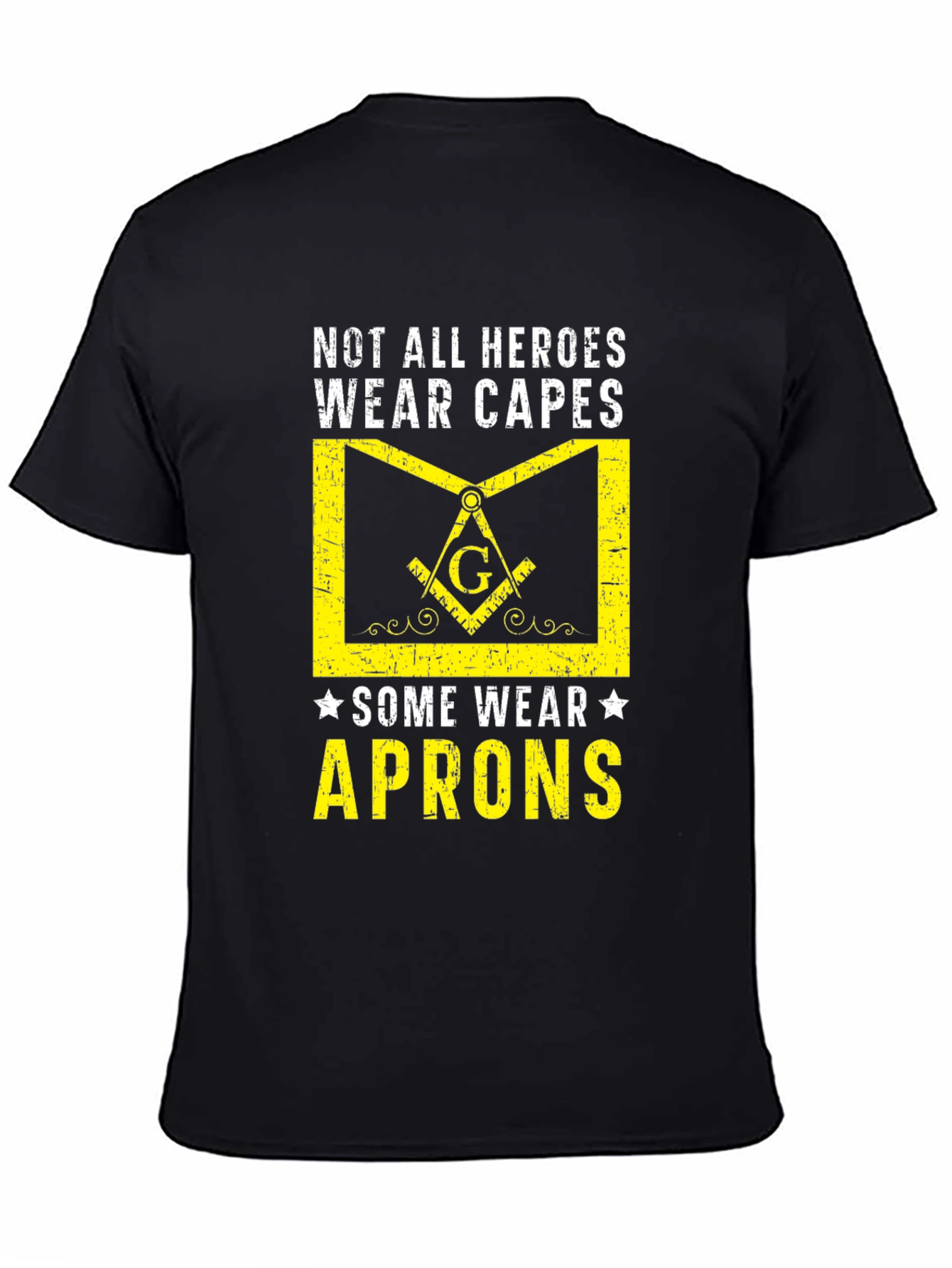 Masonic Hero Apron Graphic T-Shirt