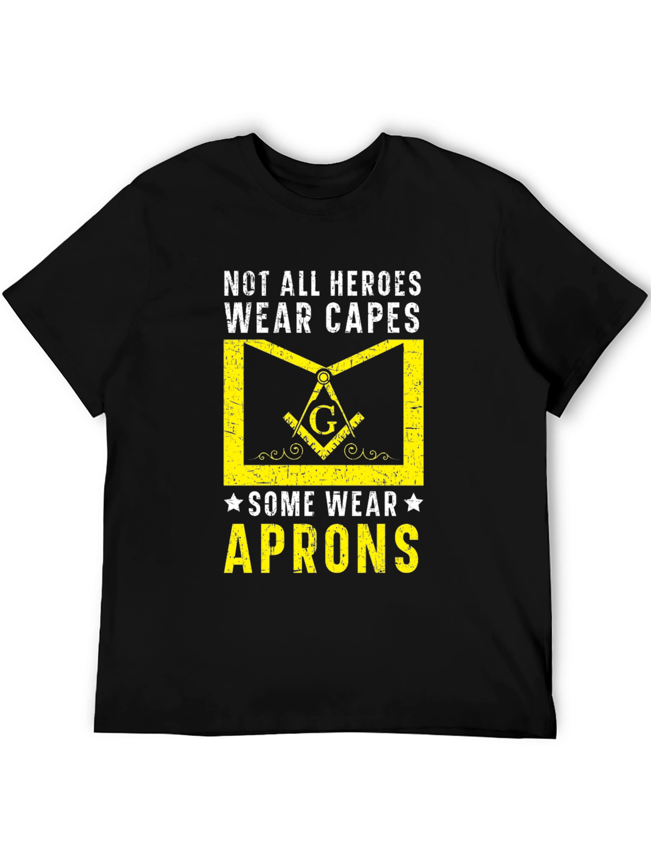 Masonic Hero Apron Graphic T-Shirt