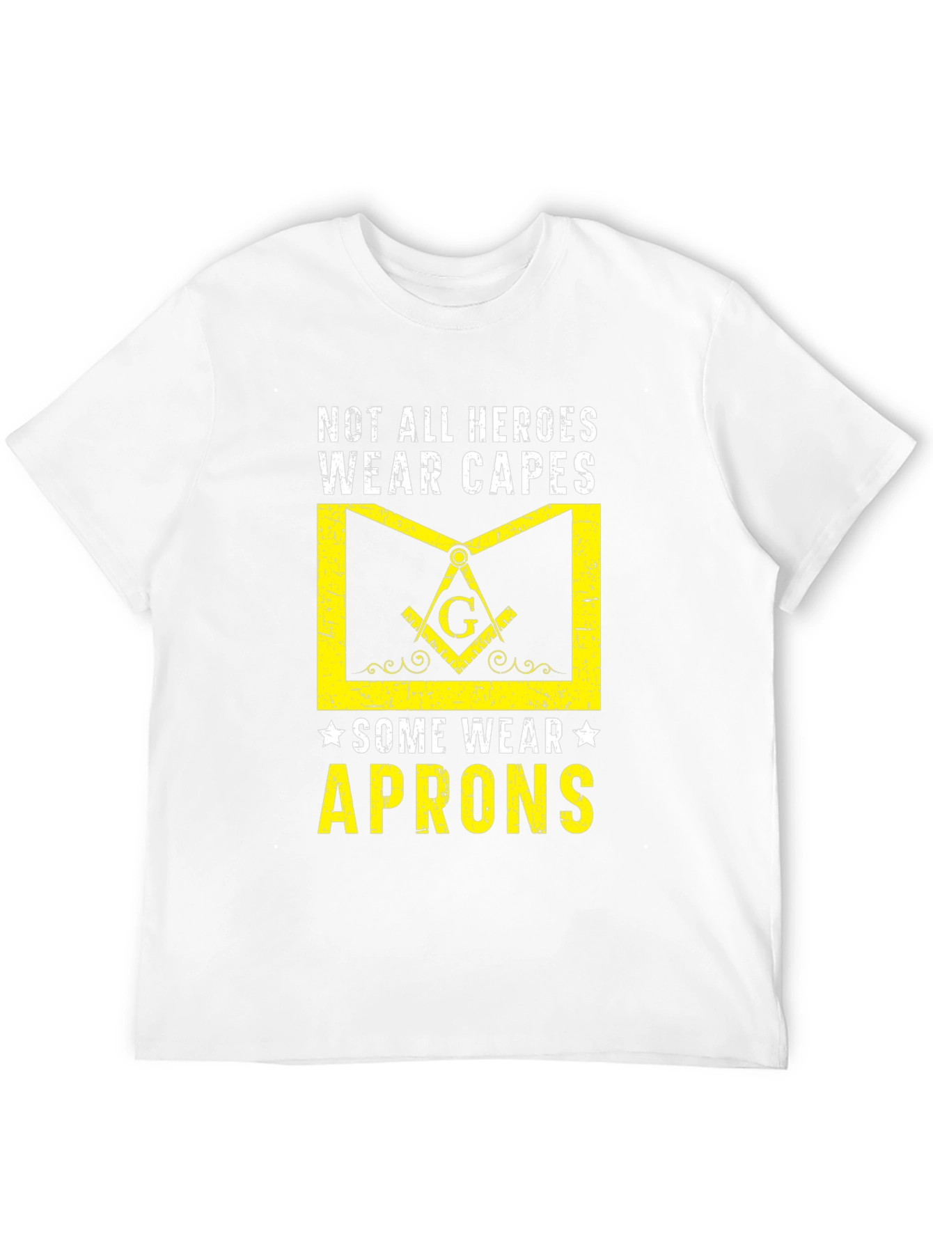 Masonic Hero Apron Graphic T-Shirt