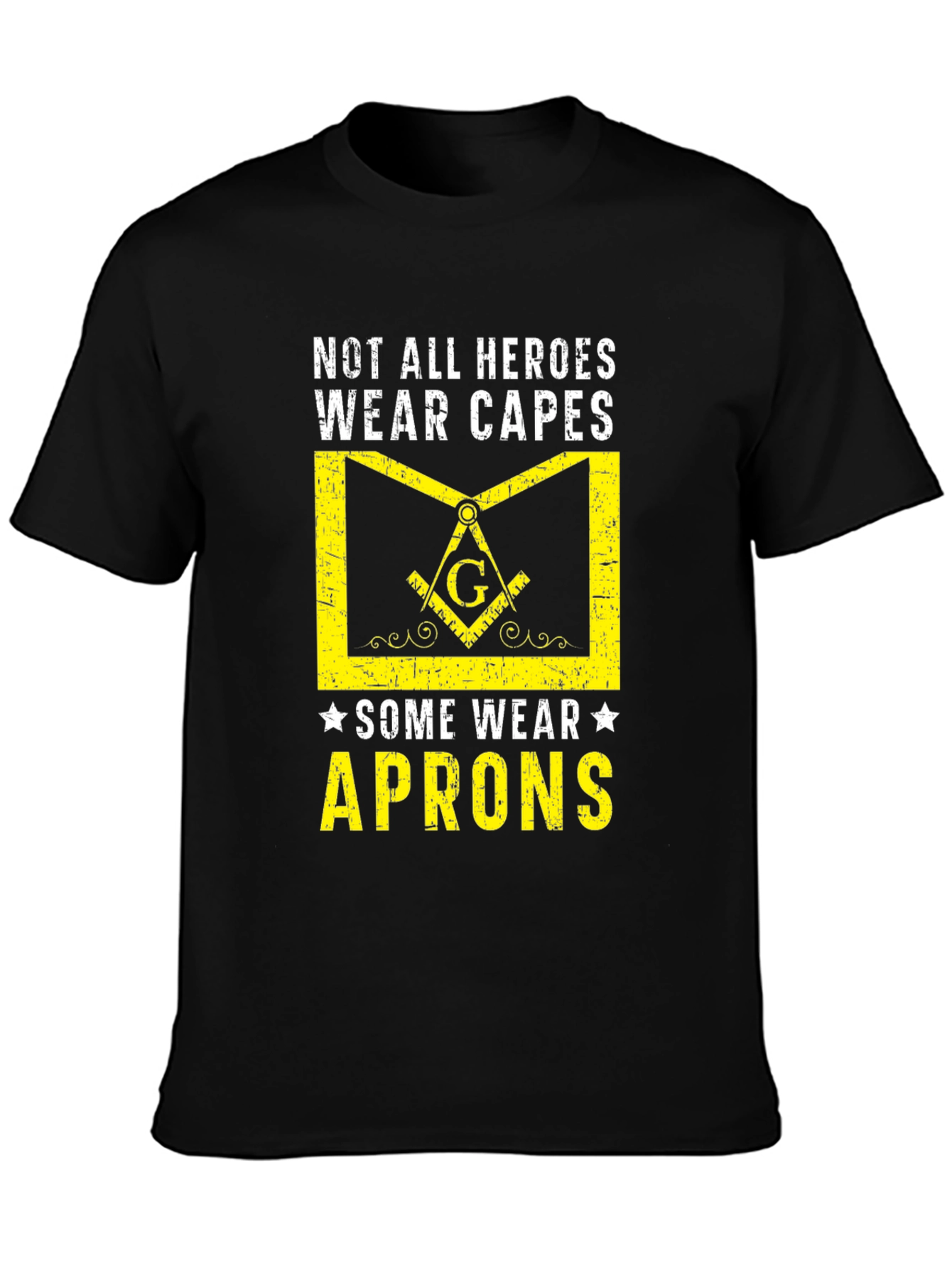 Masonic Hero Apron Graphic T-Shirt
