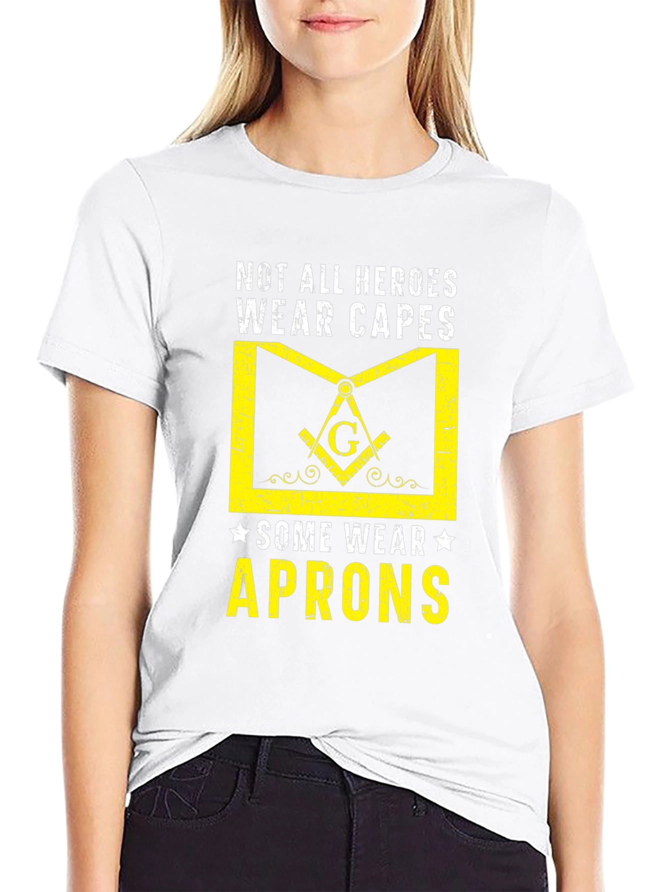 Masonic Hero Apron Graphic T-Shirt
