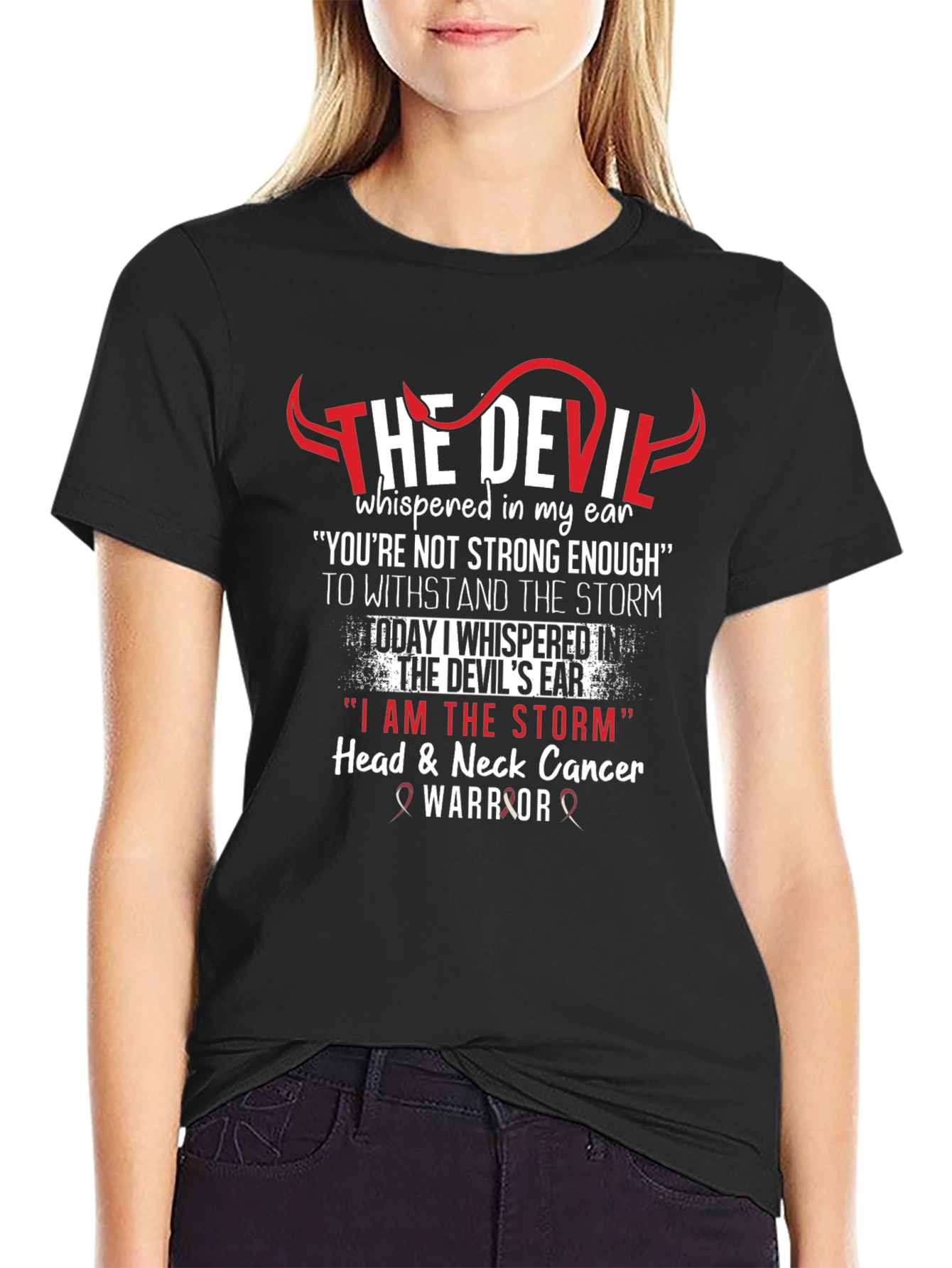 Head & Neck Cancer Warrior T-Shirt
