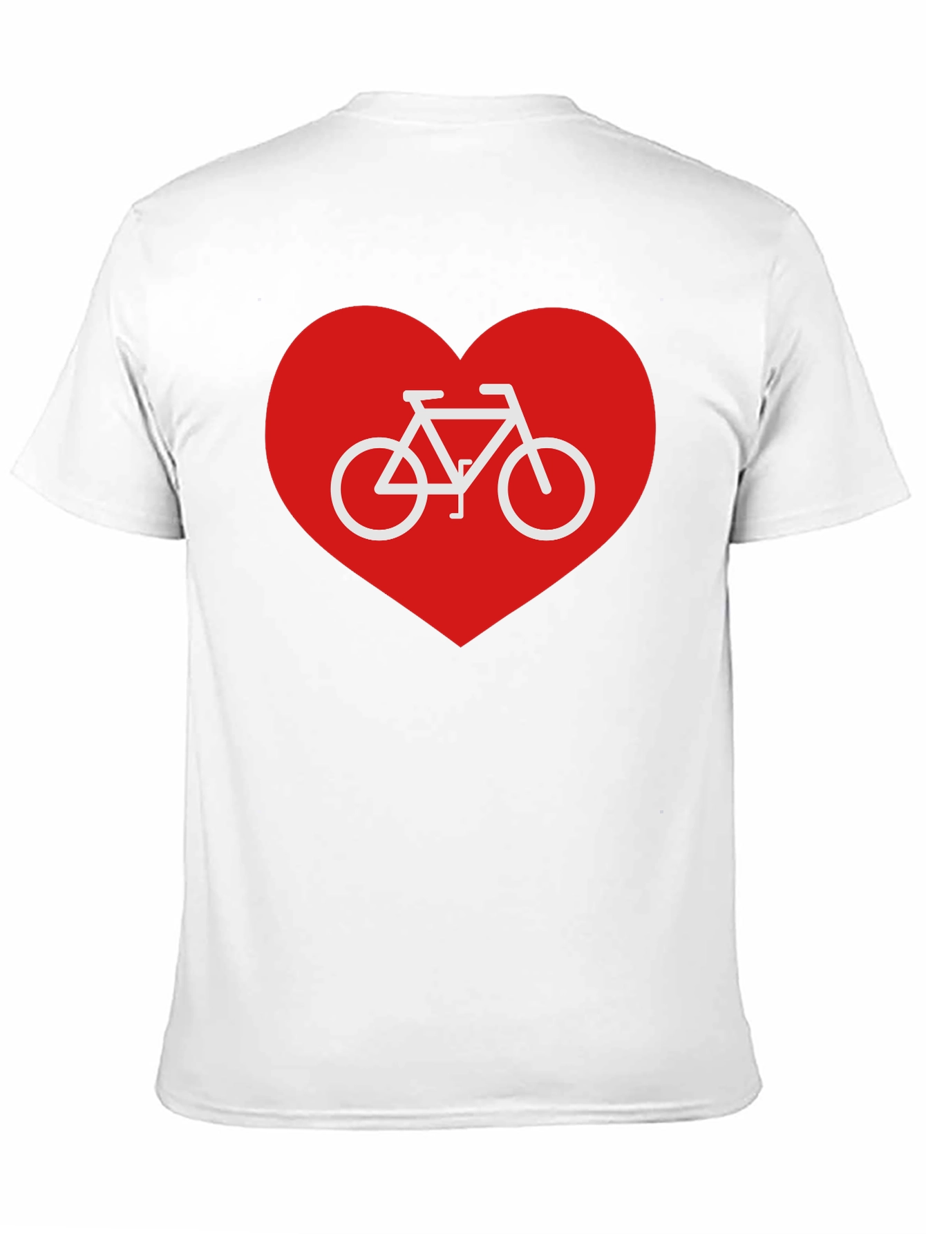 I Love Cycling T-Shirt - Bike Heart Graphic Tee
