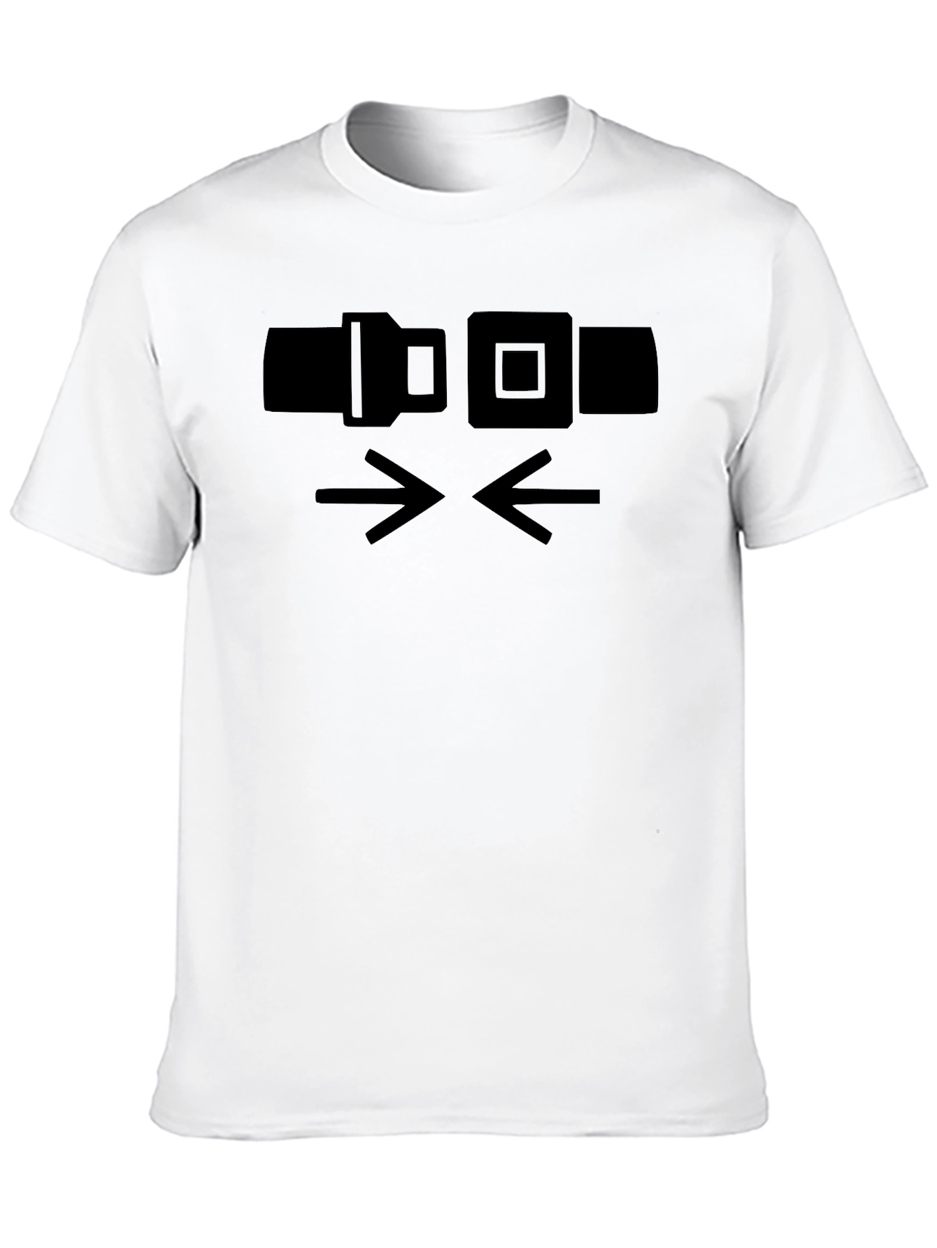 Buckle Up Graphic Tee - Black
