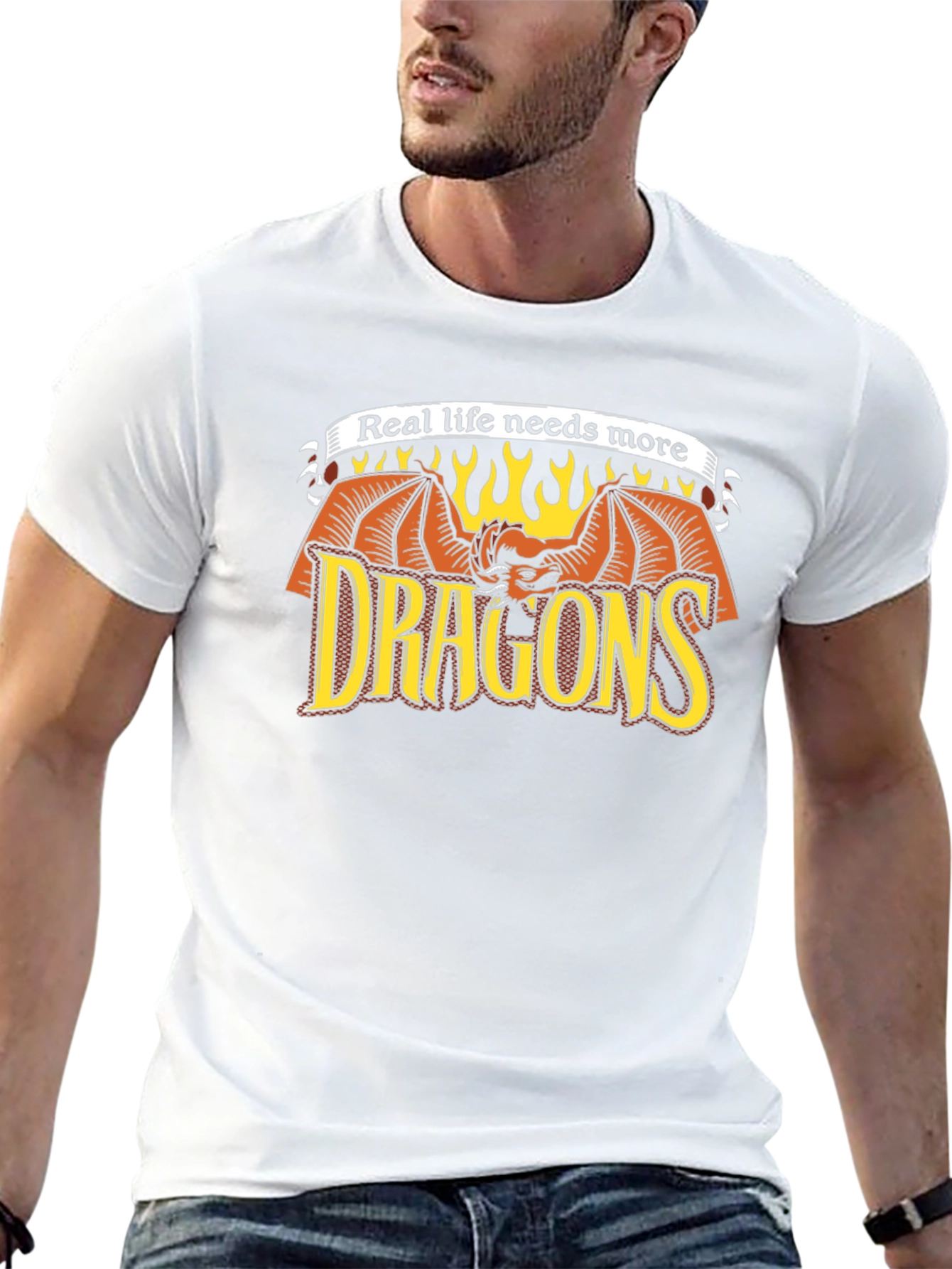 Real Life Needs More Dragons T-Shirt