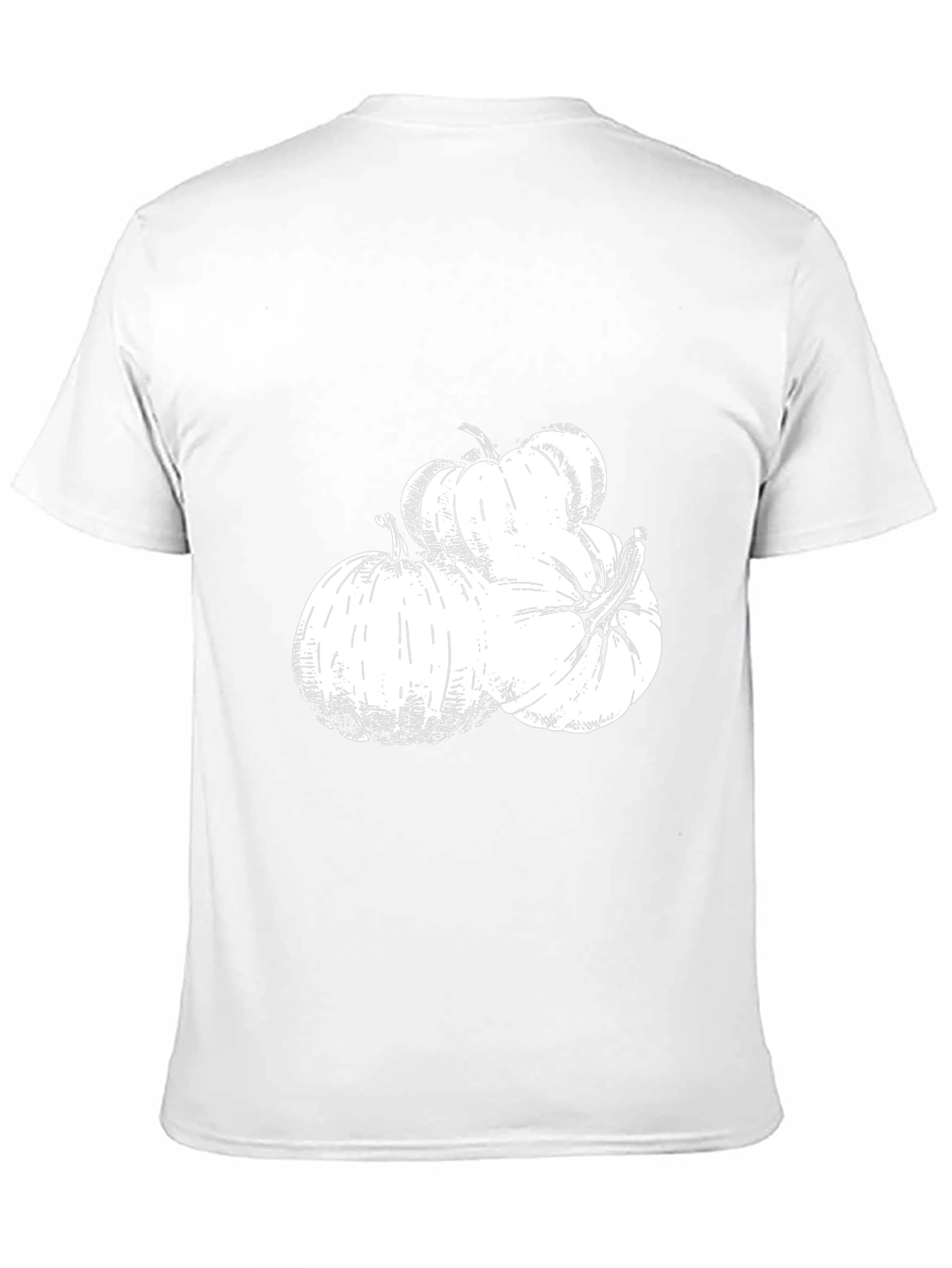 Pumpkin Patch Graphic Tee - Black Cotton Blend