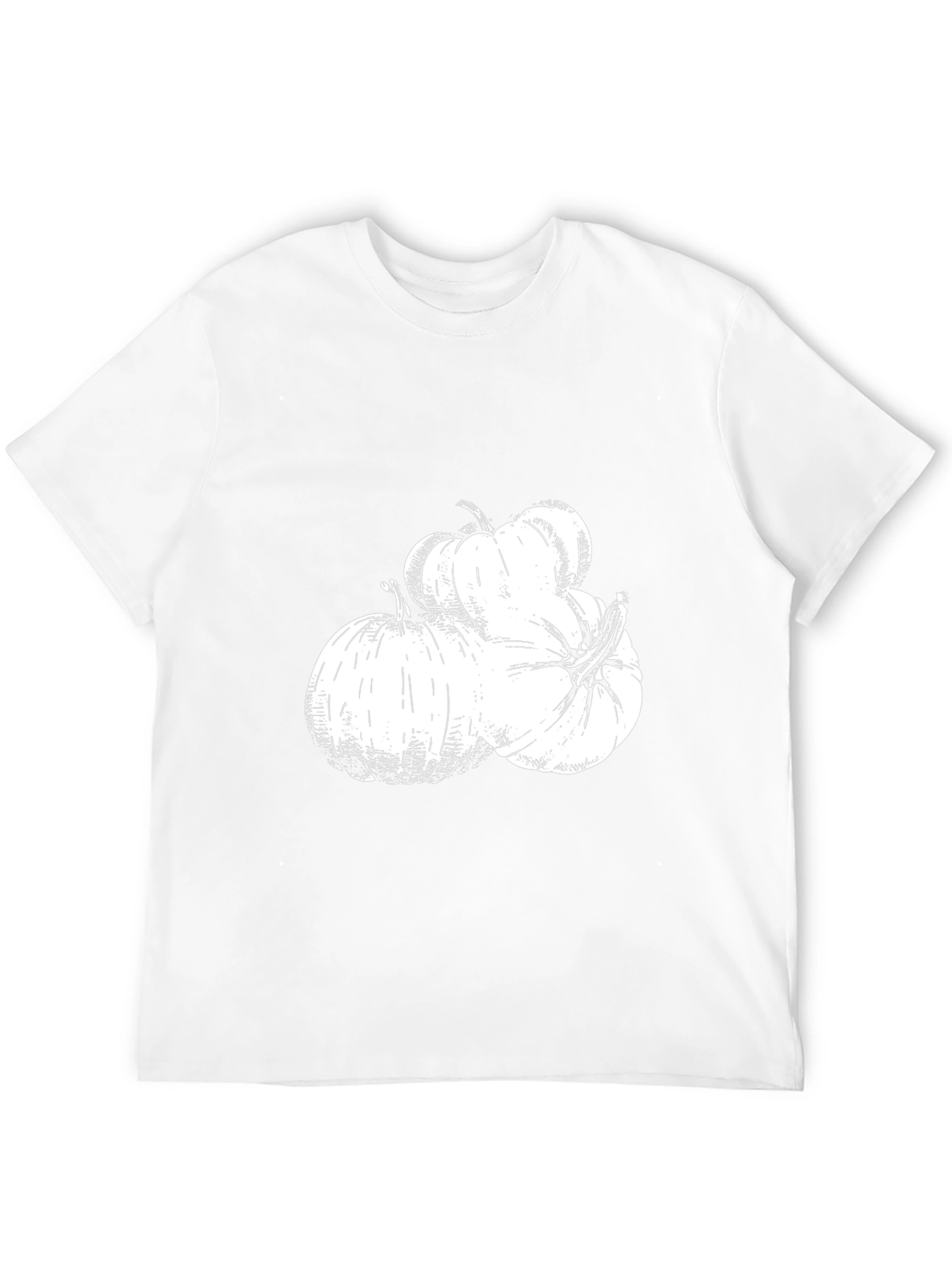Pumpkin Patch Graphic Tee - Black Cotton Blend