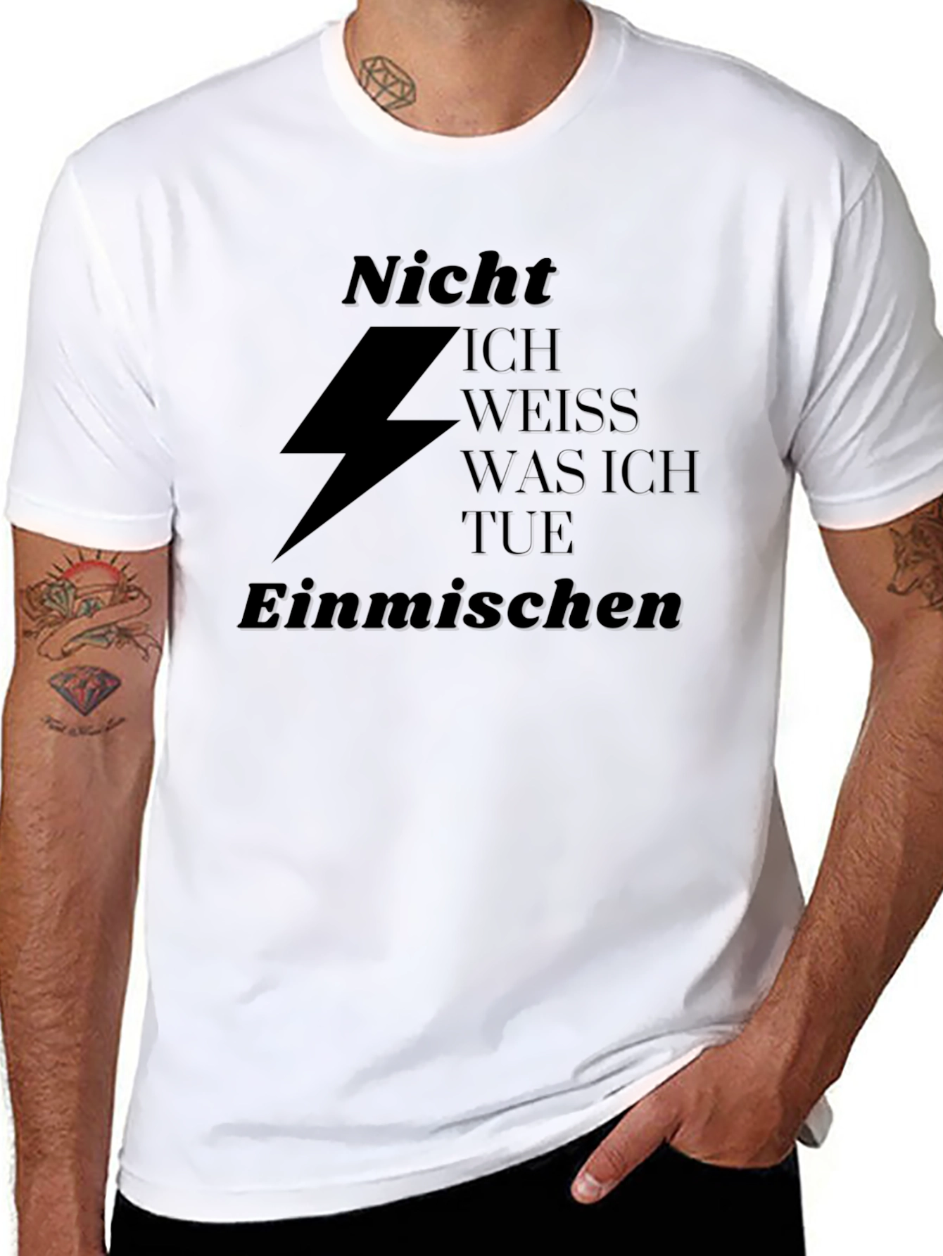 Nicht Einmischen Graphic T-Shirt