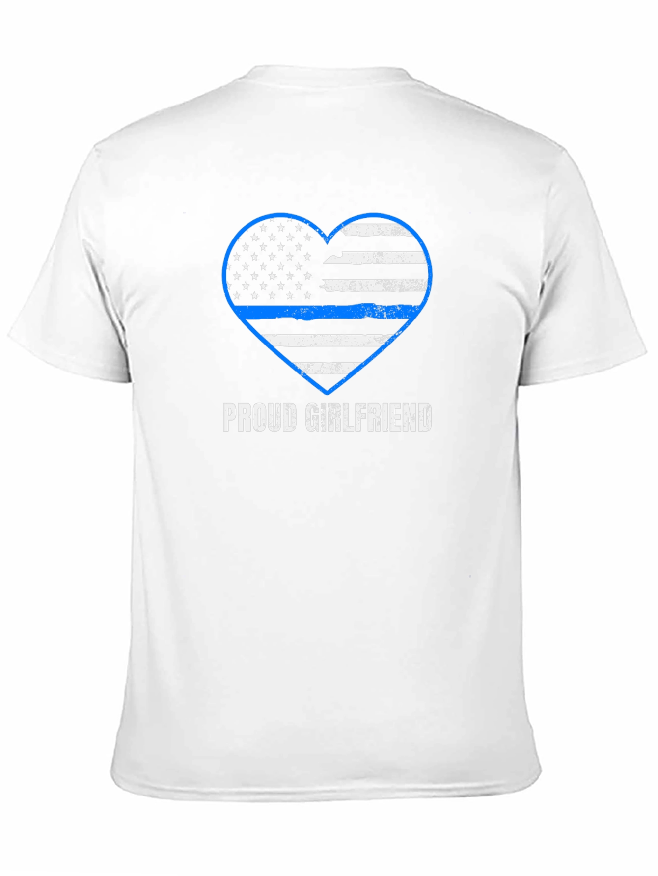 Proud Girlfriend Police Support T-Shirt