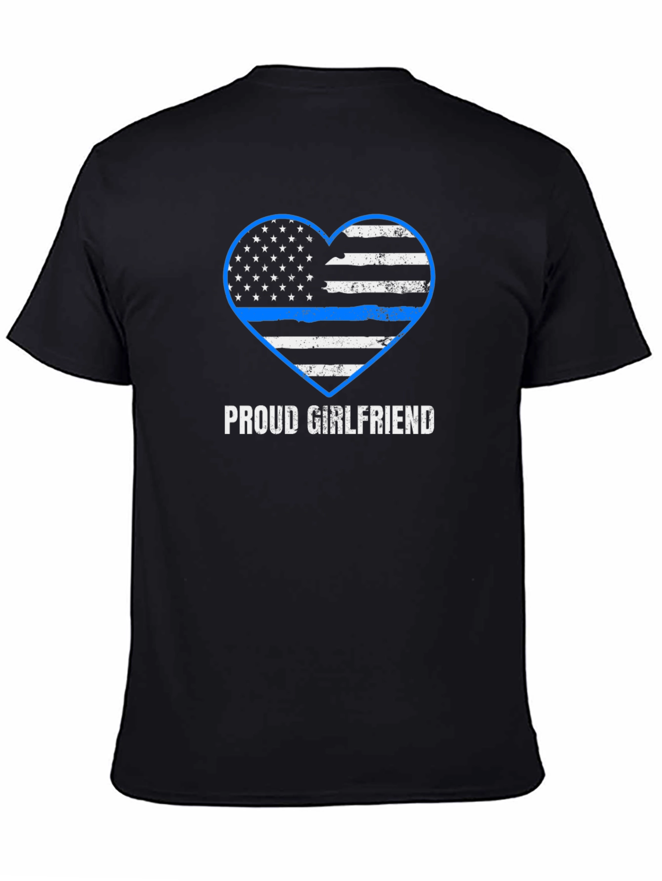 Proud Girlfriend Police Support T-Shirt