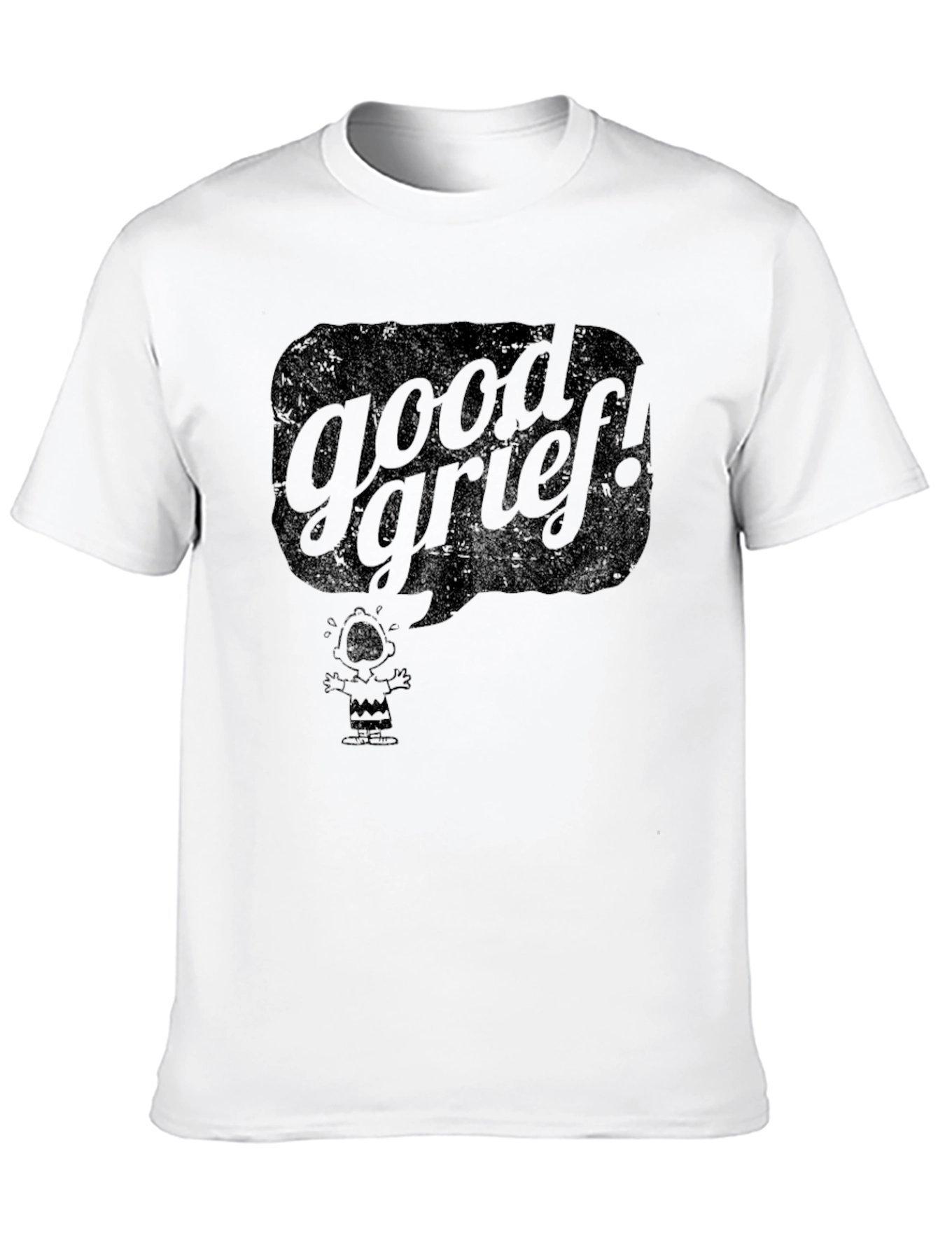 Good Grief Graphic T-Shirt - Charlie Brown Style