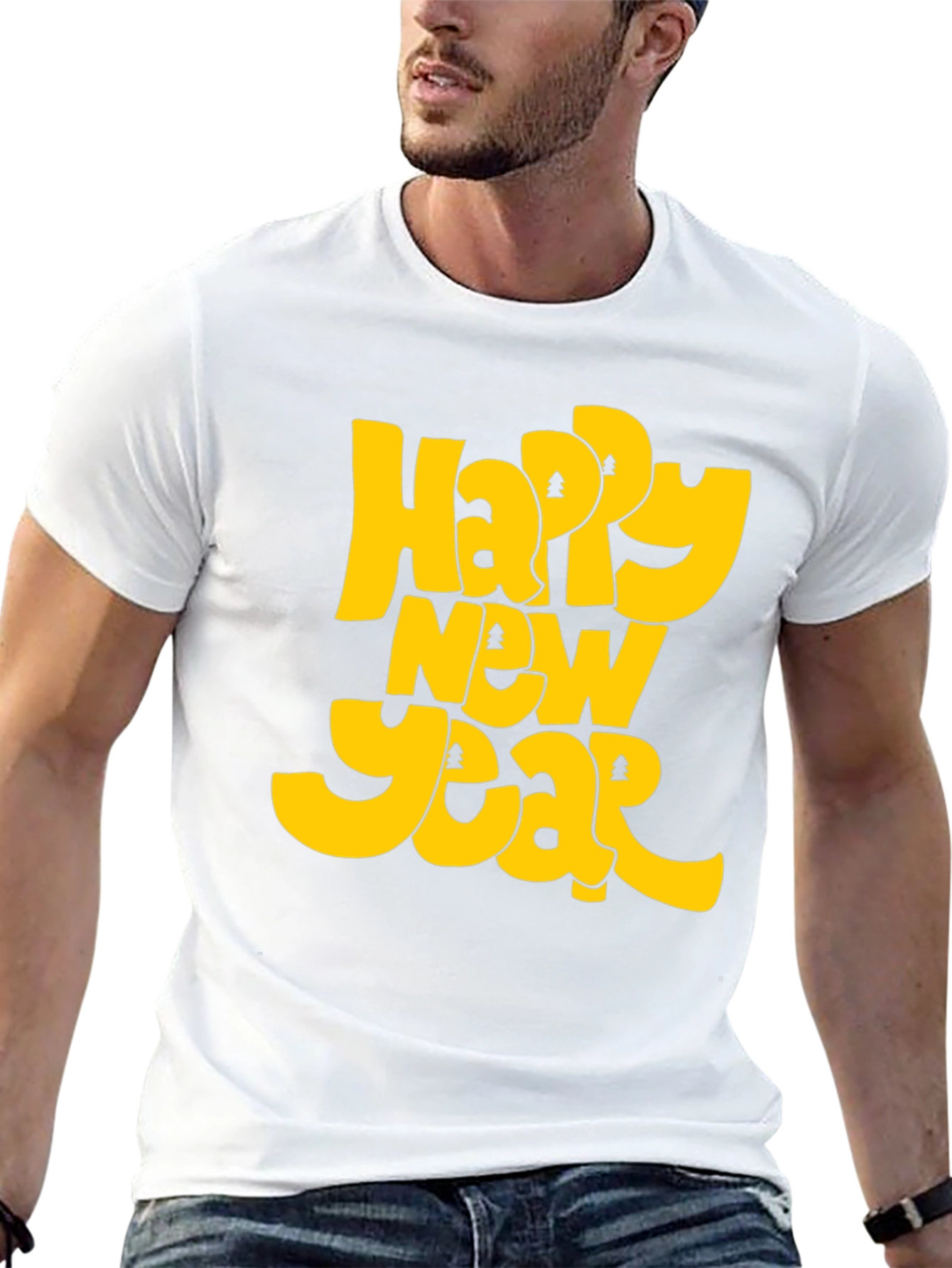 Happy New Year Graphic T-Shirt