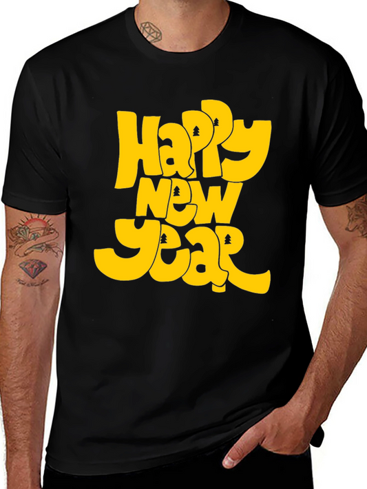 Happy New Year Graphic T-Shirt