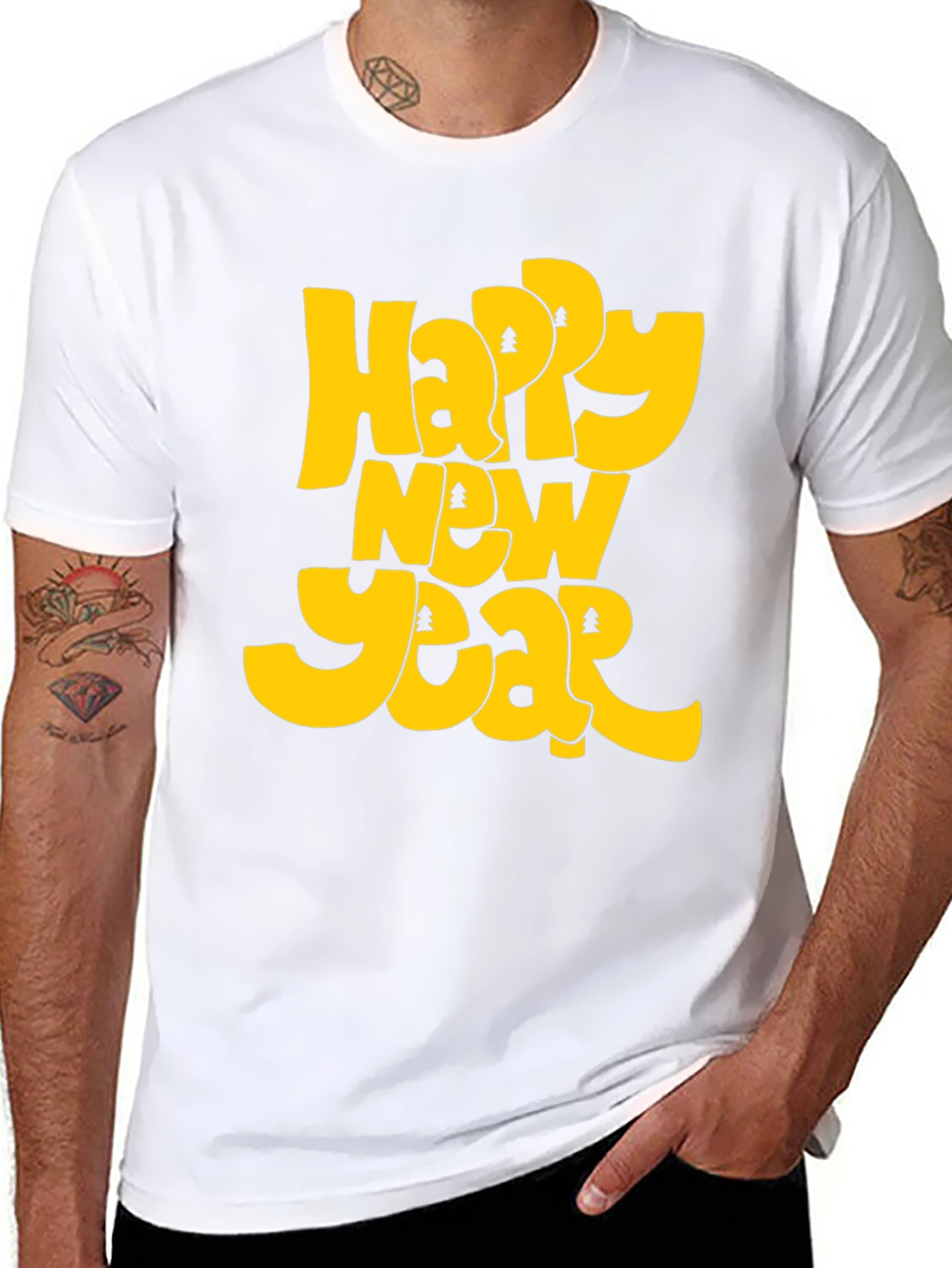 Happy New Year Graphic T-Shirt