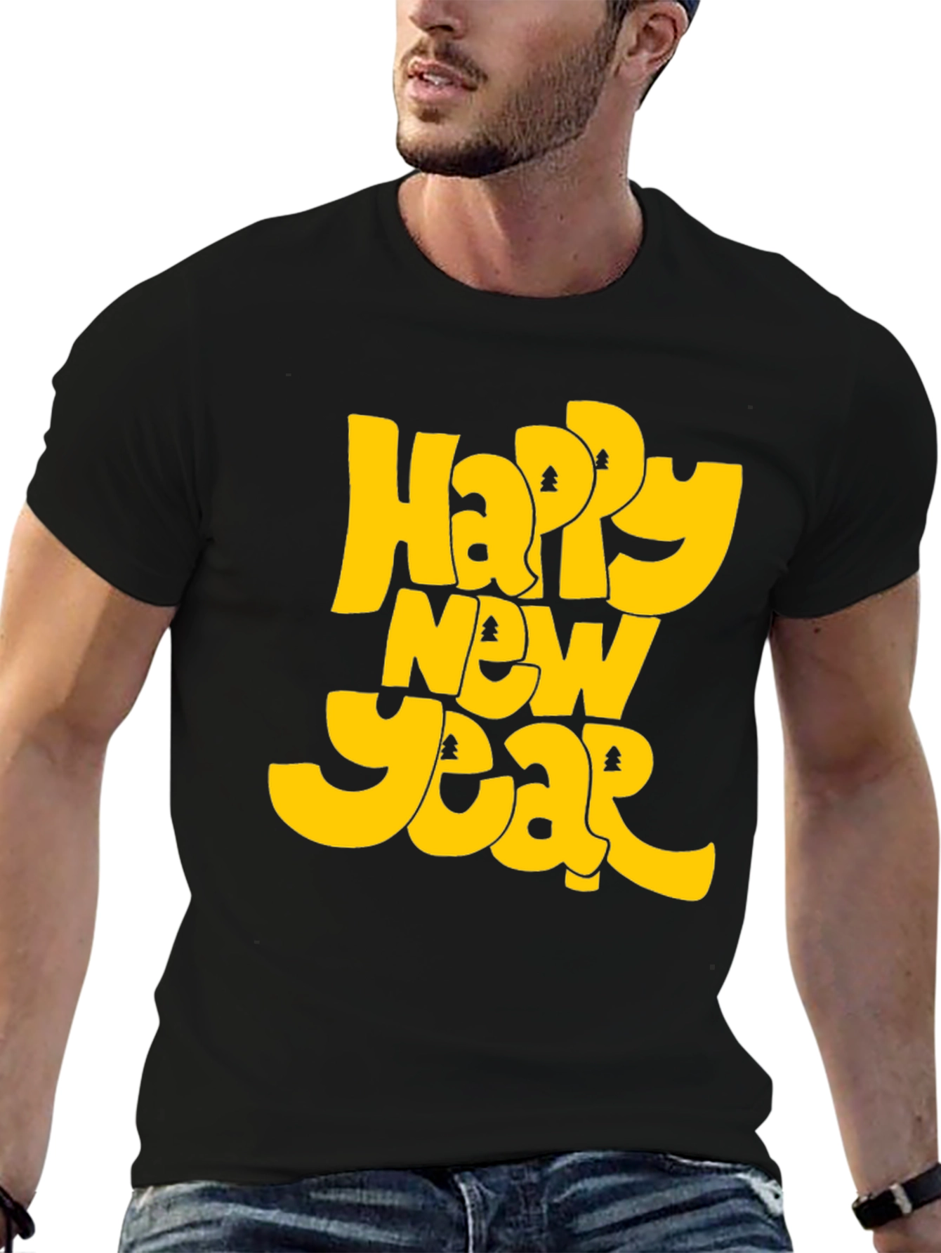 Happy New Year Graphic T-Shirt