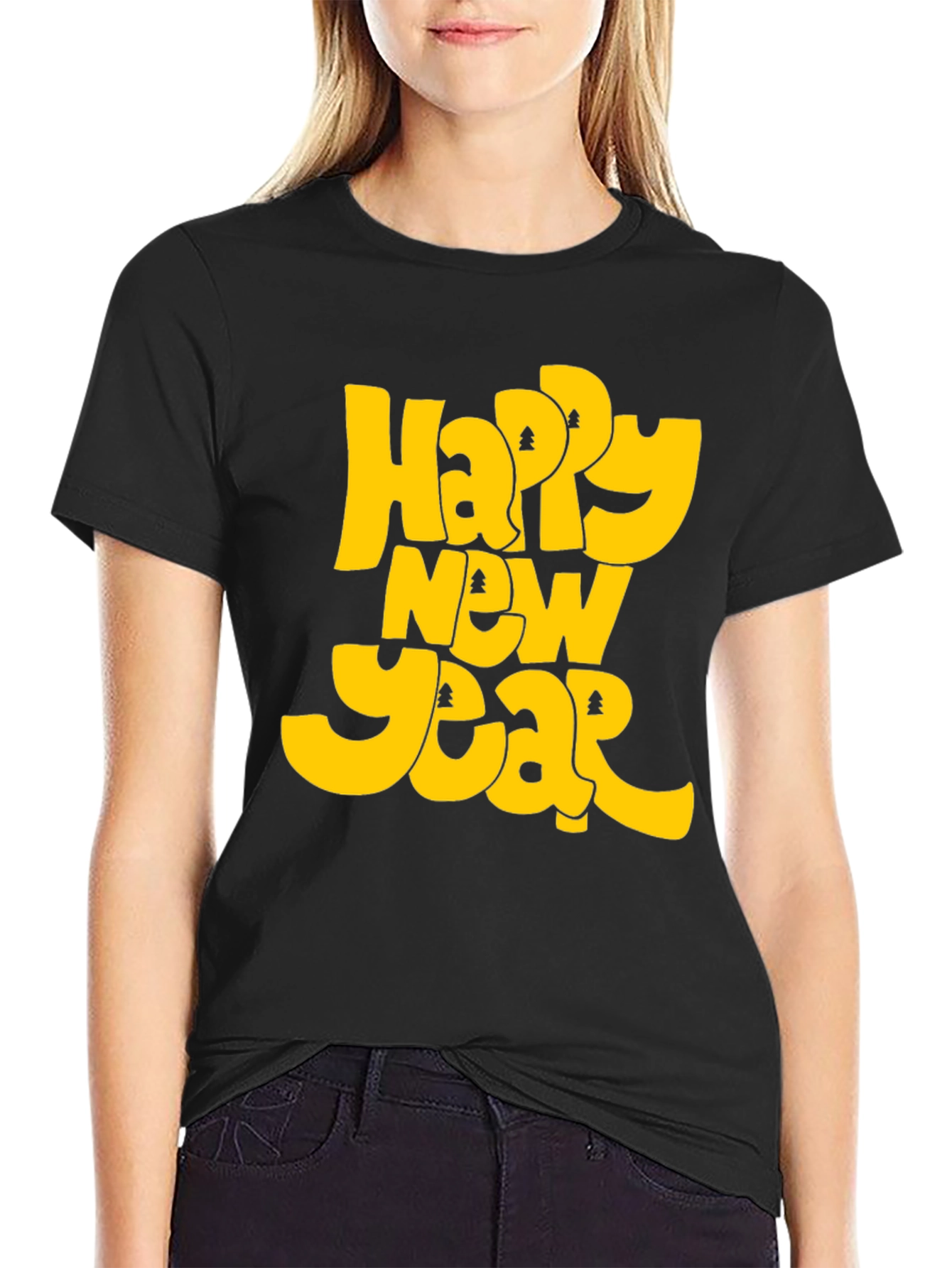 Happy New Year Graphic T-Shirt