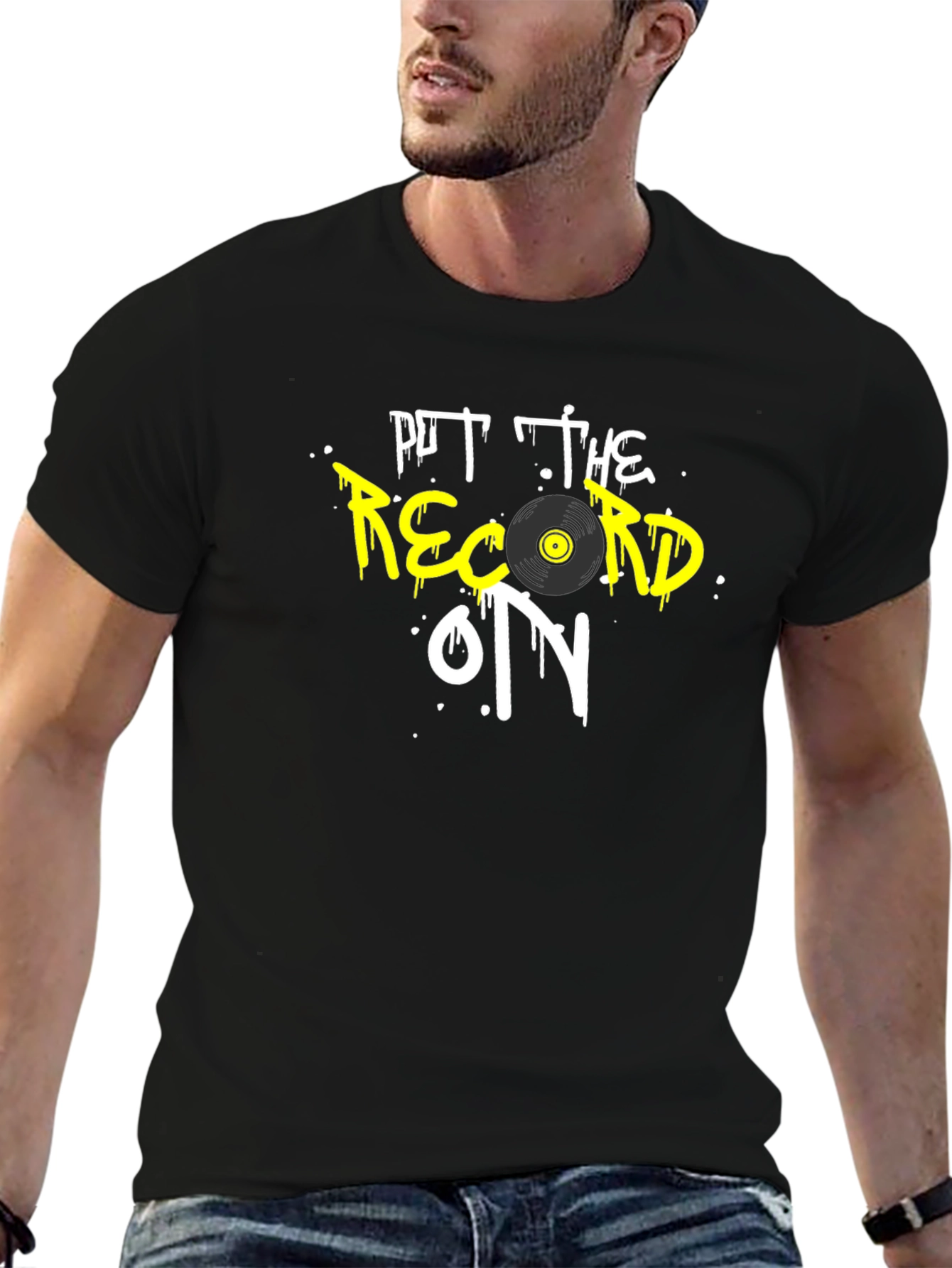 Put the Record On Graphic Tee