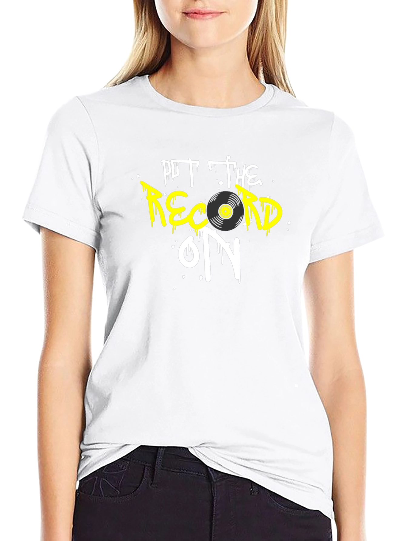 Put the Record On Graphic Tee