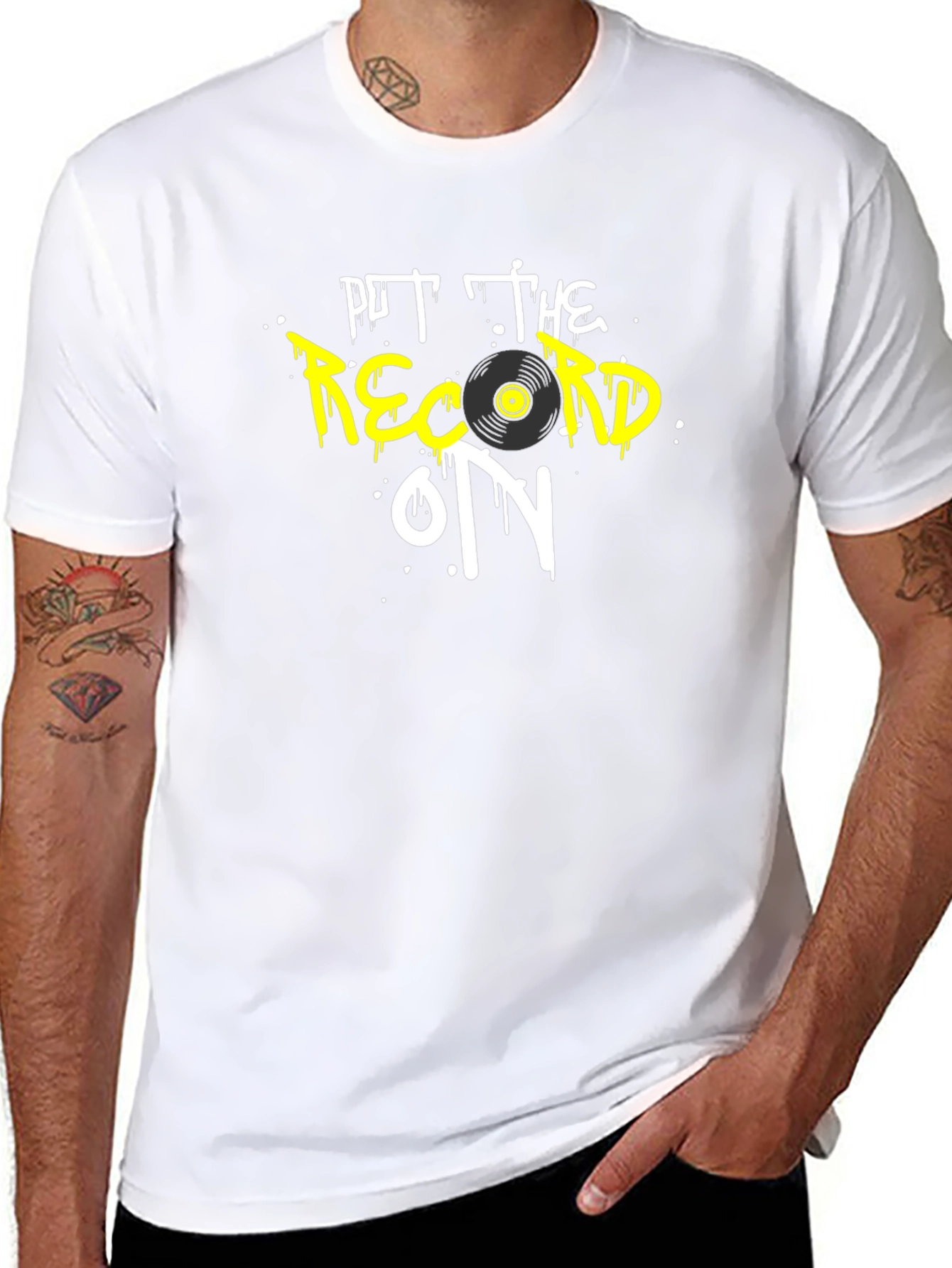 Put the Record On Graphic Tee