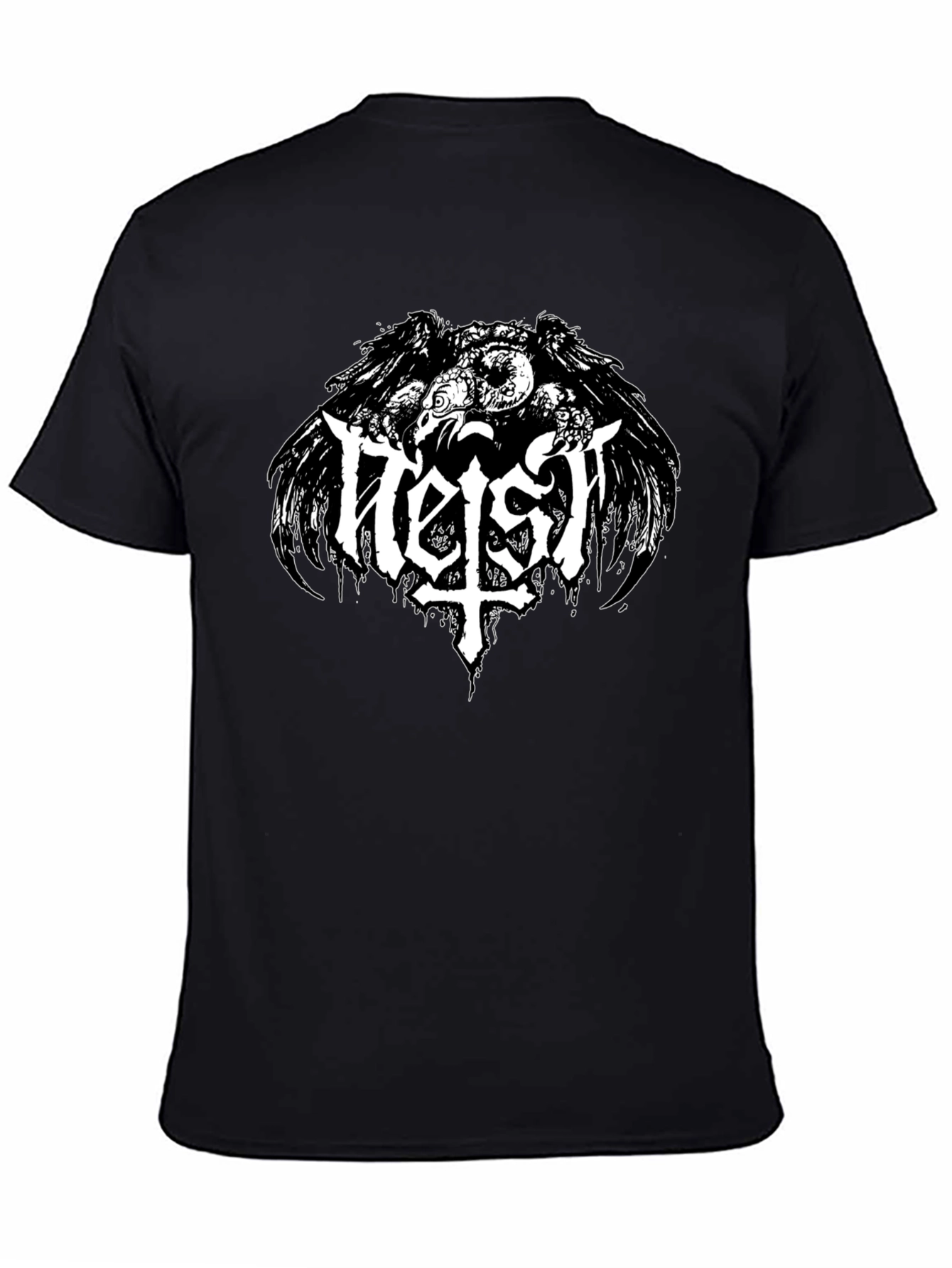 Heist Black Metal Band T-Shirt - Dark Graphic Tee