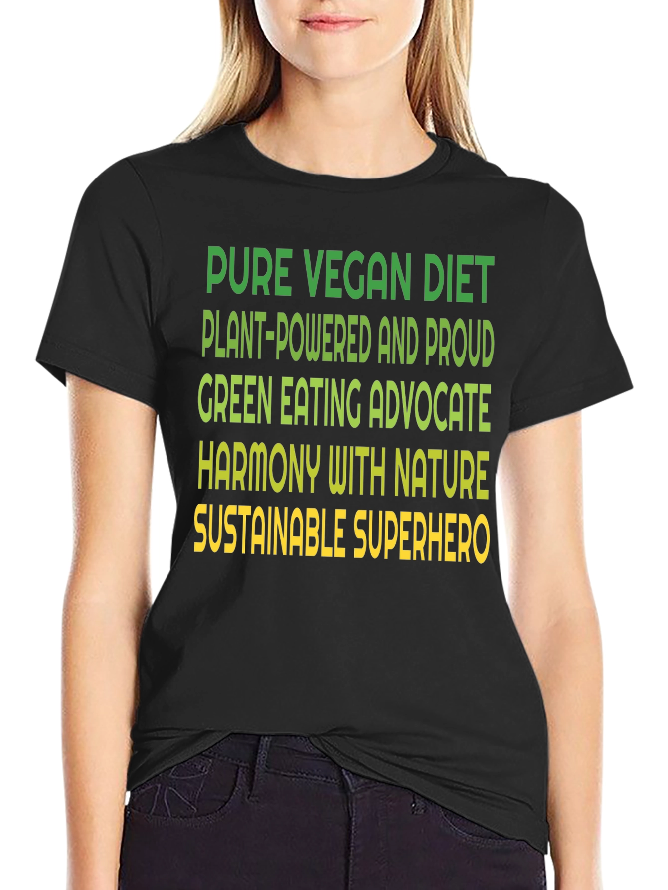 Vegan Diet Advocate Graphic T-Shirt