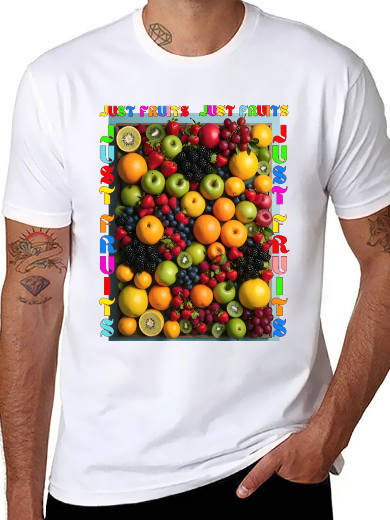 Just Fruits Graphic T-Shirt