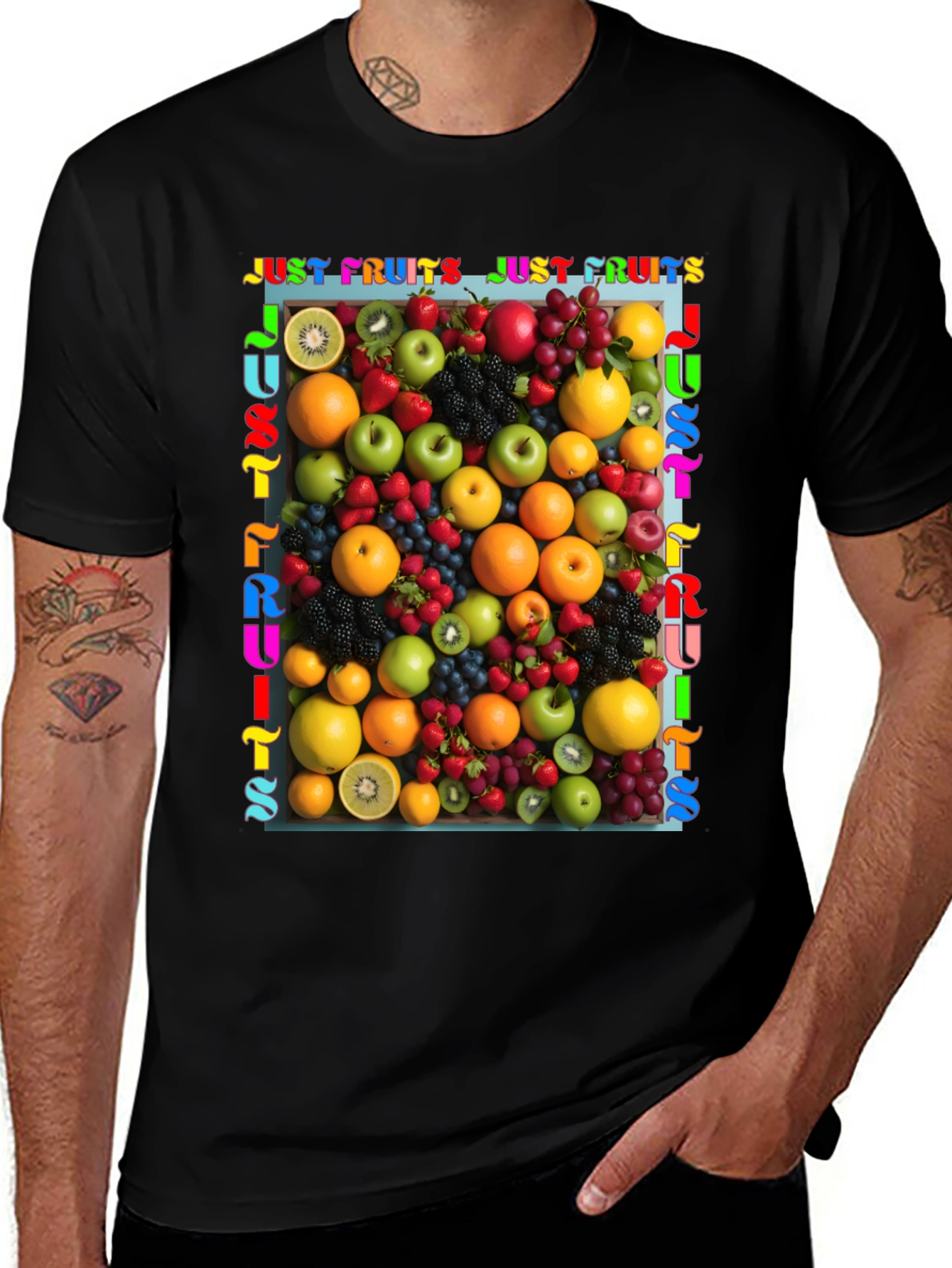 Just Fruits Graphic T-Shirt