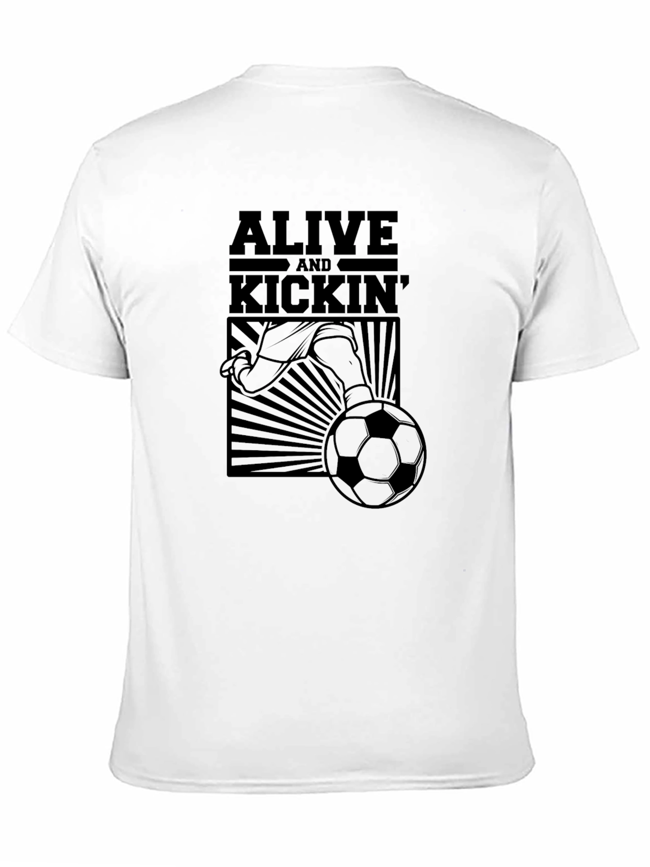 Alive and Kickin Soccer Graphic Tee