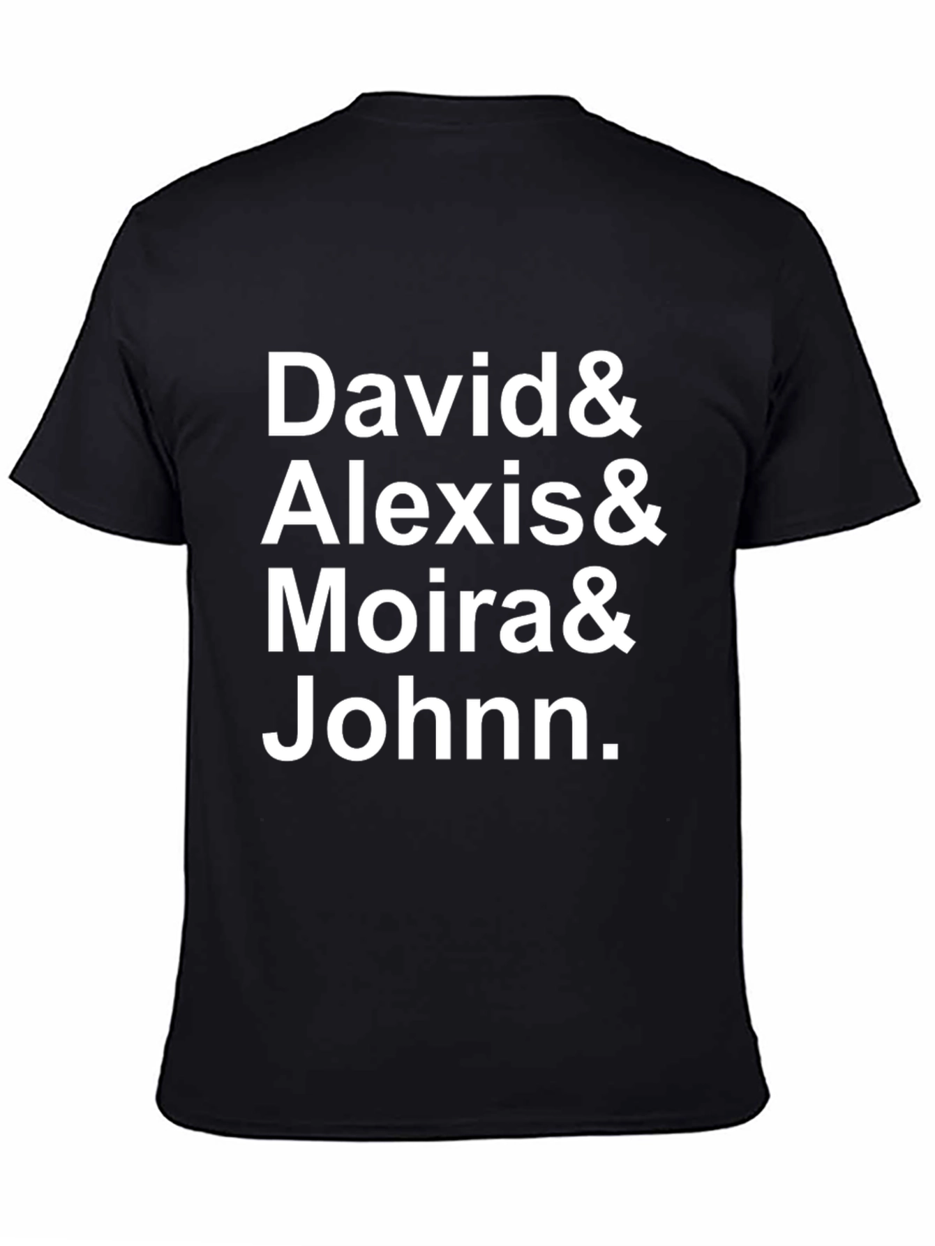 Schitts Creek Inspired T-Shirt: David Alexis Moira John