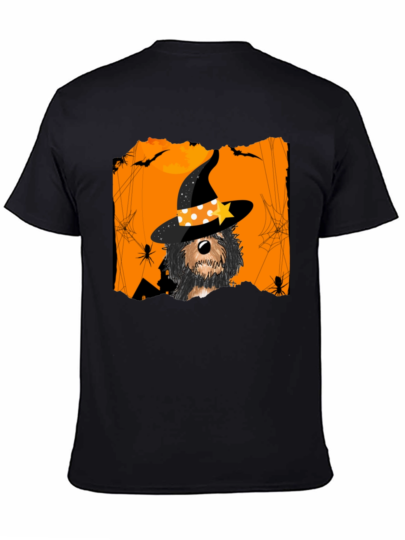 Halloween Dog Witch T-Shirt