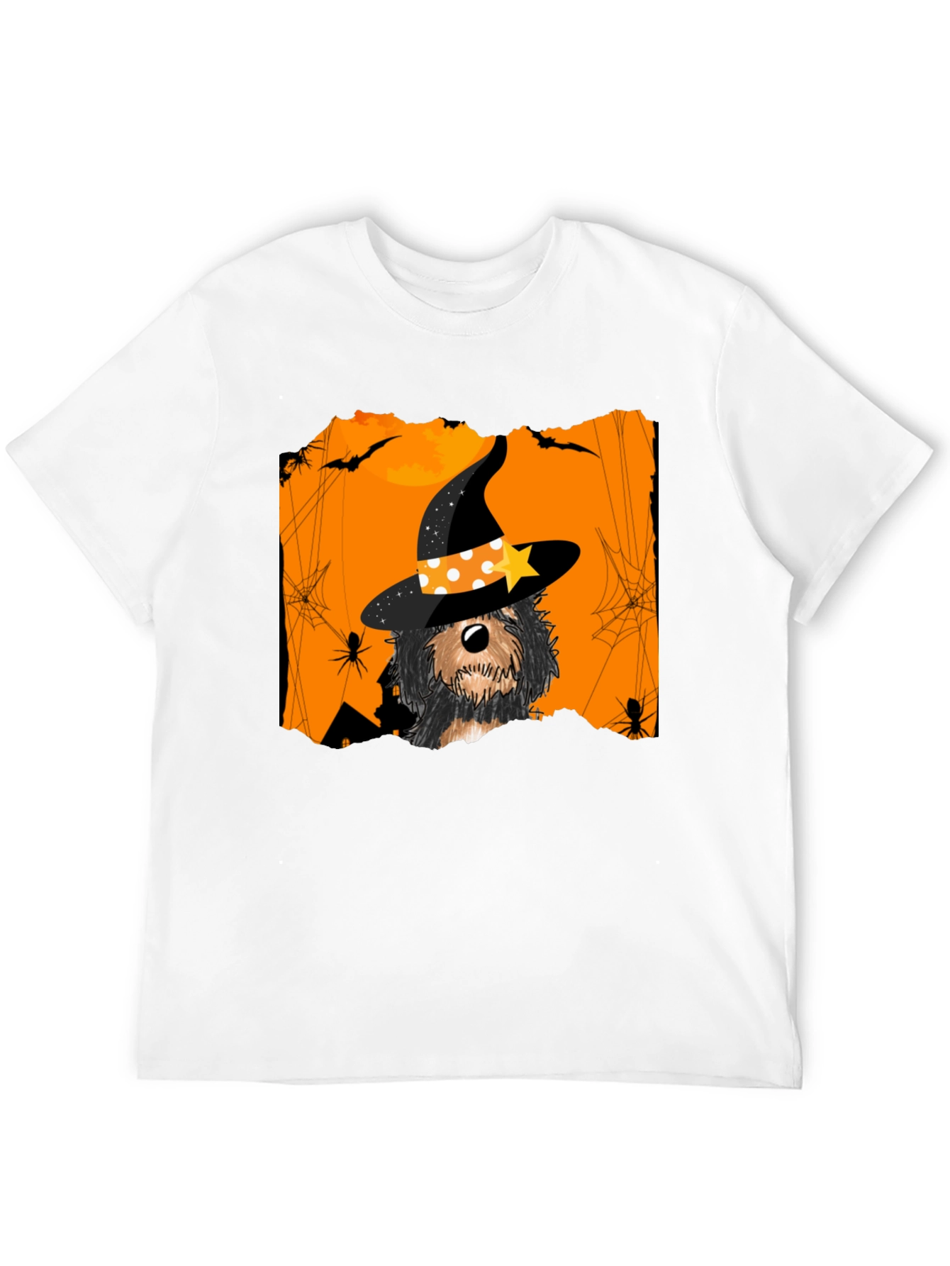Halloween Dog Witch T-Shirt