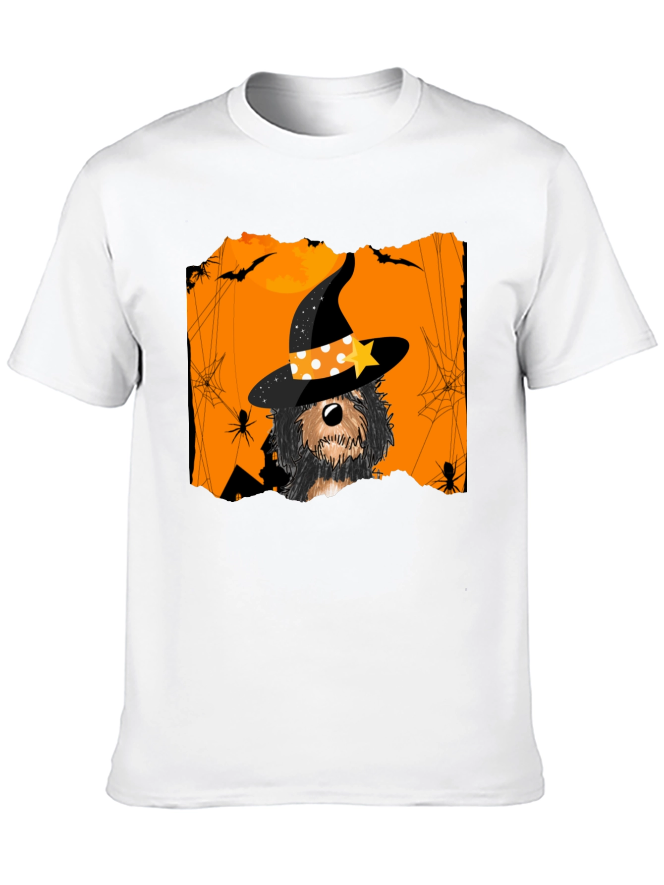 Halloween Dog Witch T-Shirt