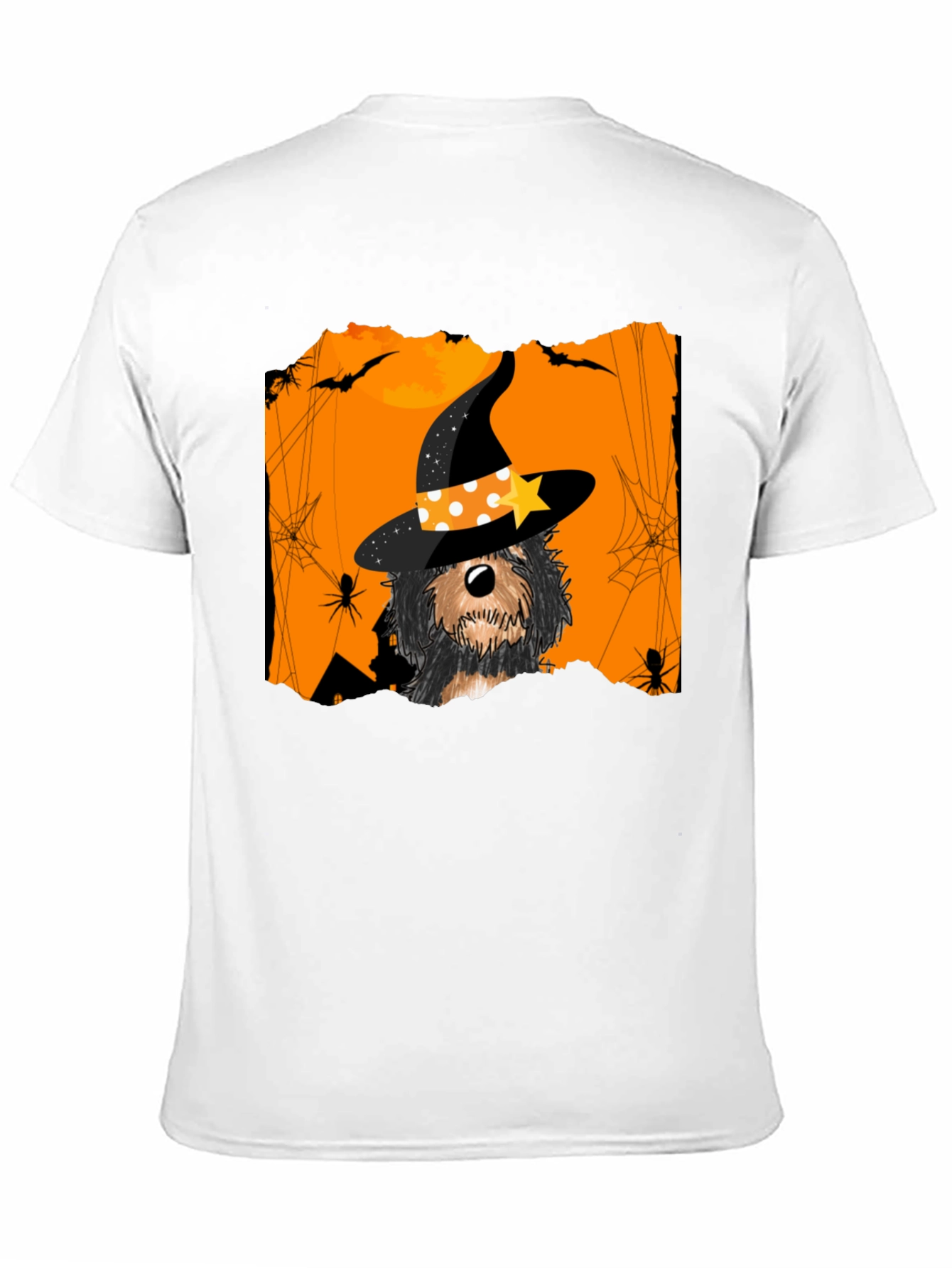 Halloween Dog Witch T-Shirt