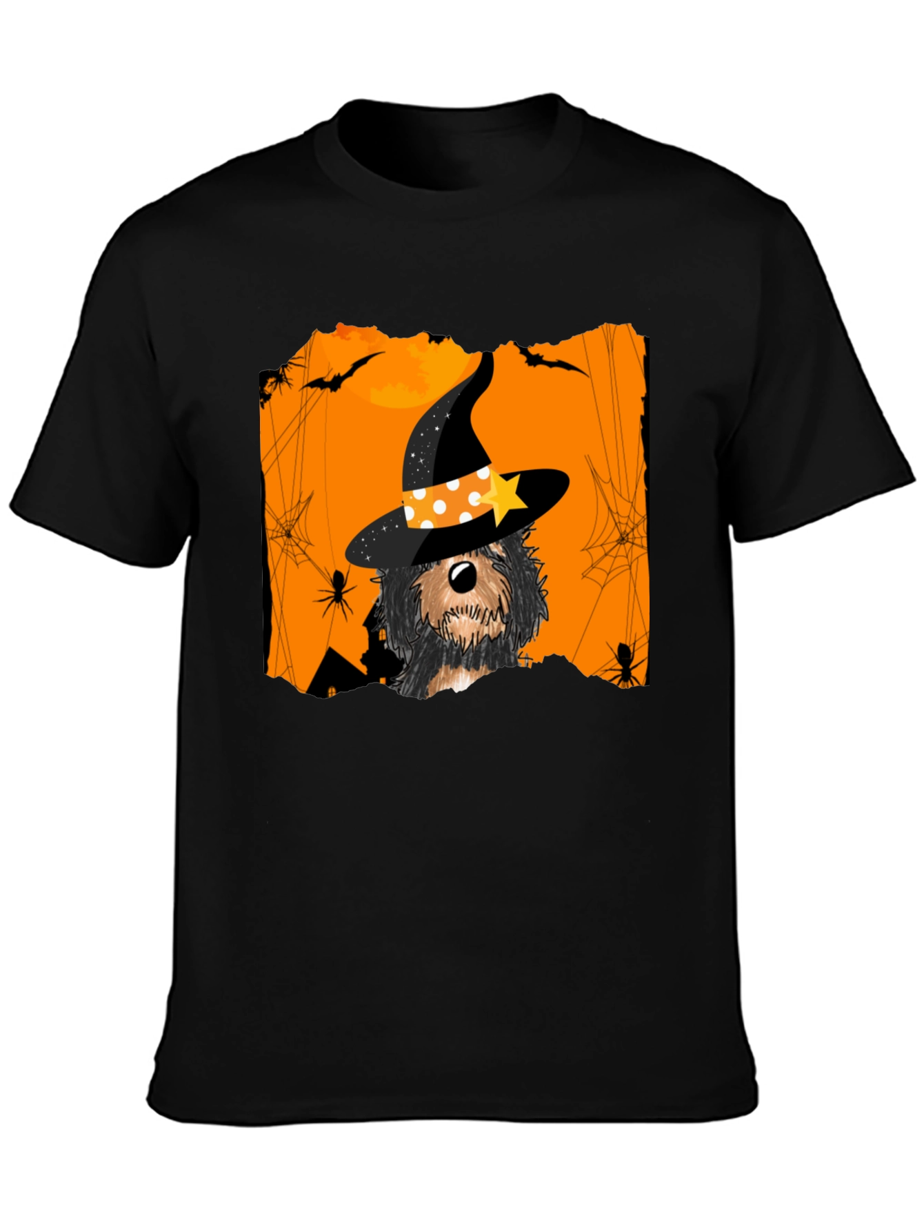 Halloween Dog Witch T-Shirt