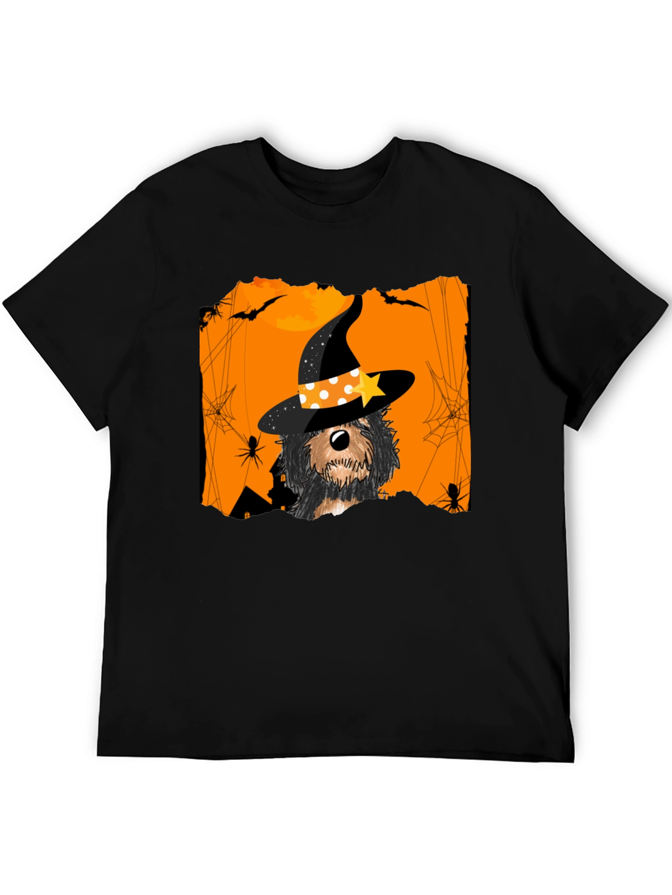 Halloween Dog Witch T-Shirt