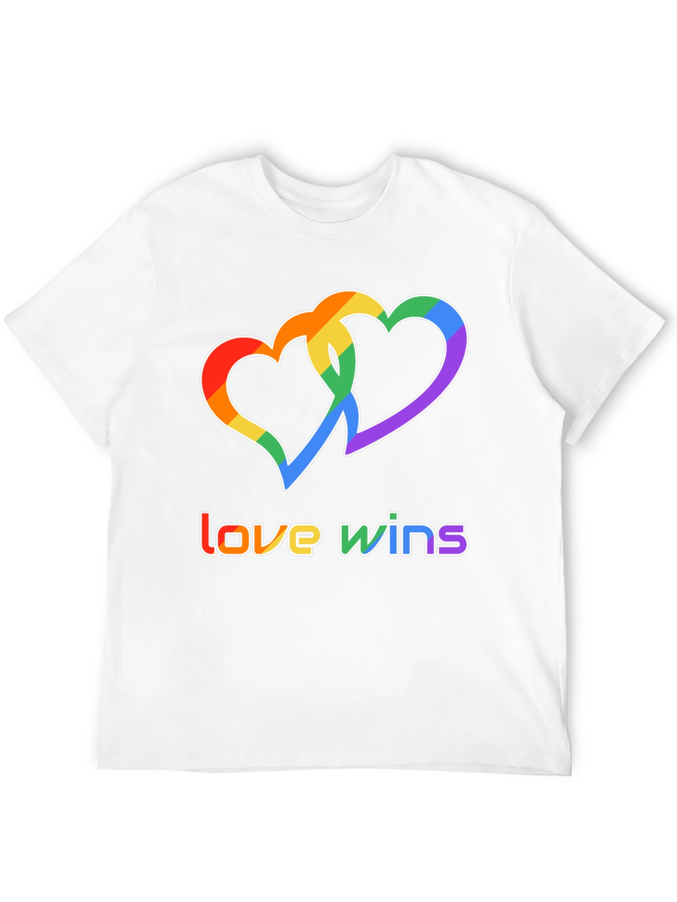 Love Wins LGBTQ+ Pride Graphic T-Shirt