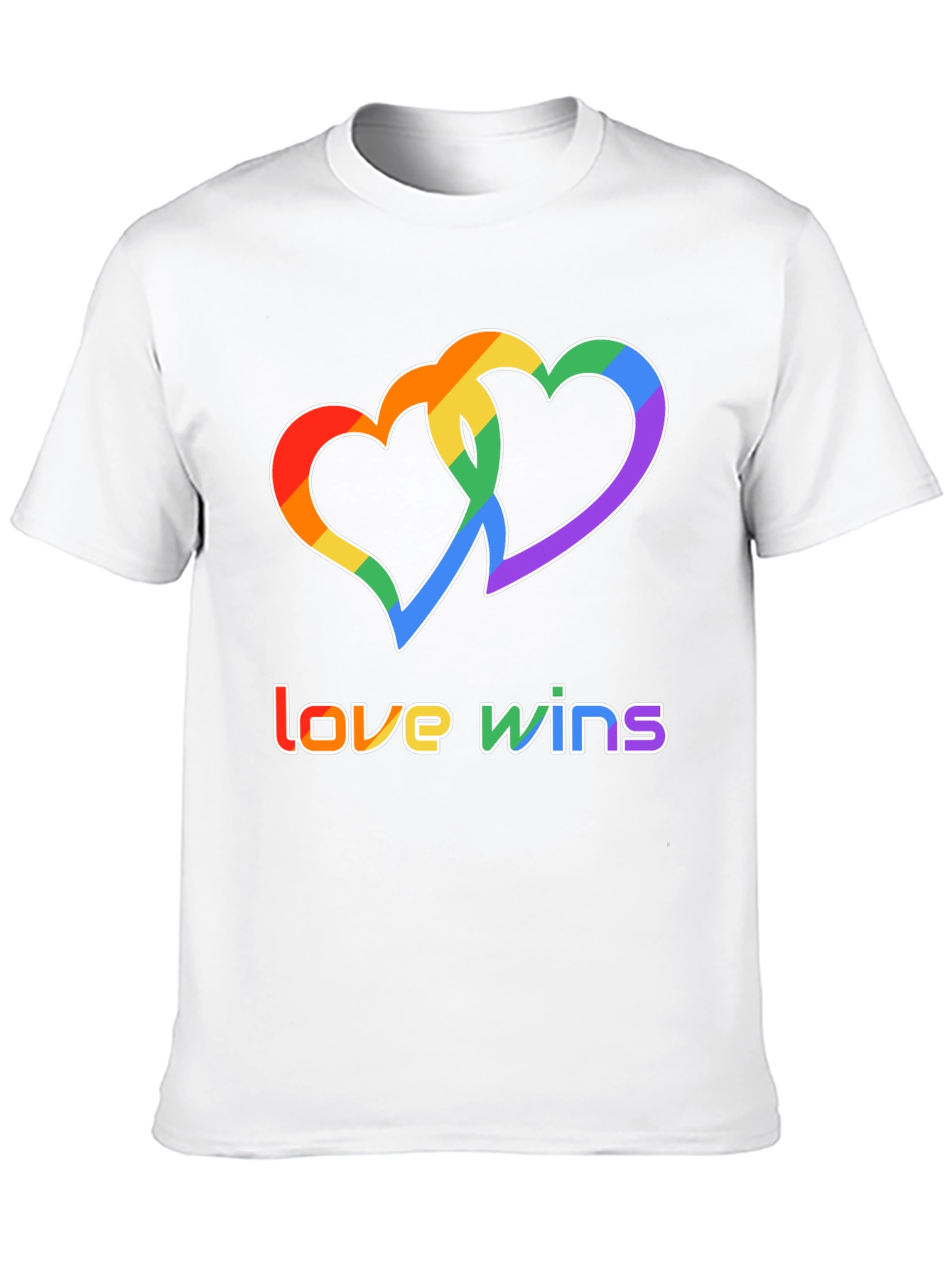 Love Wins LGBTQ+ Pride Graphic T-Shirt