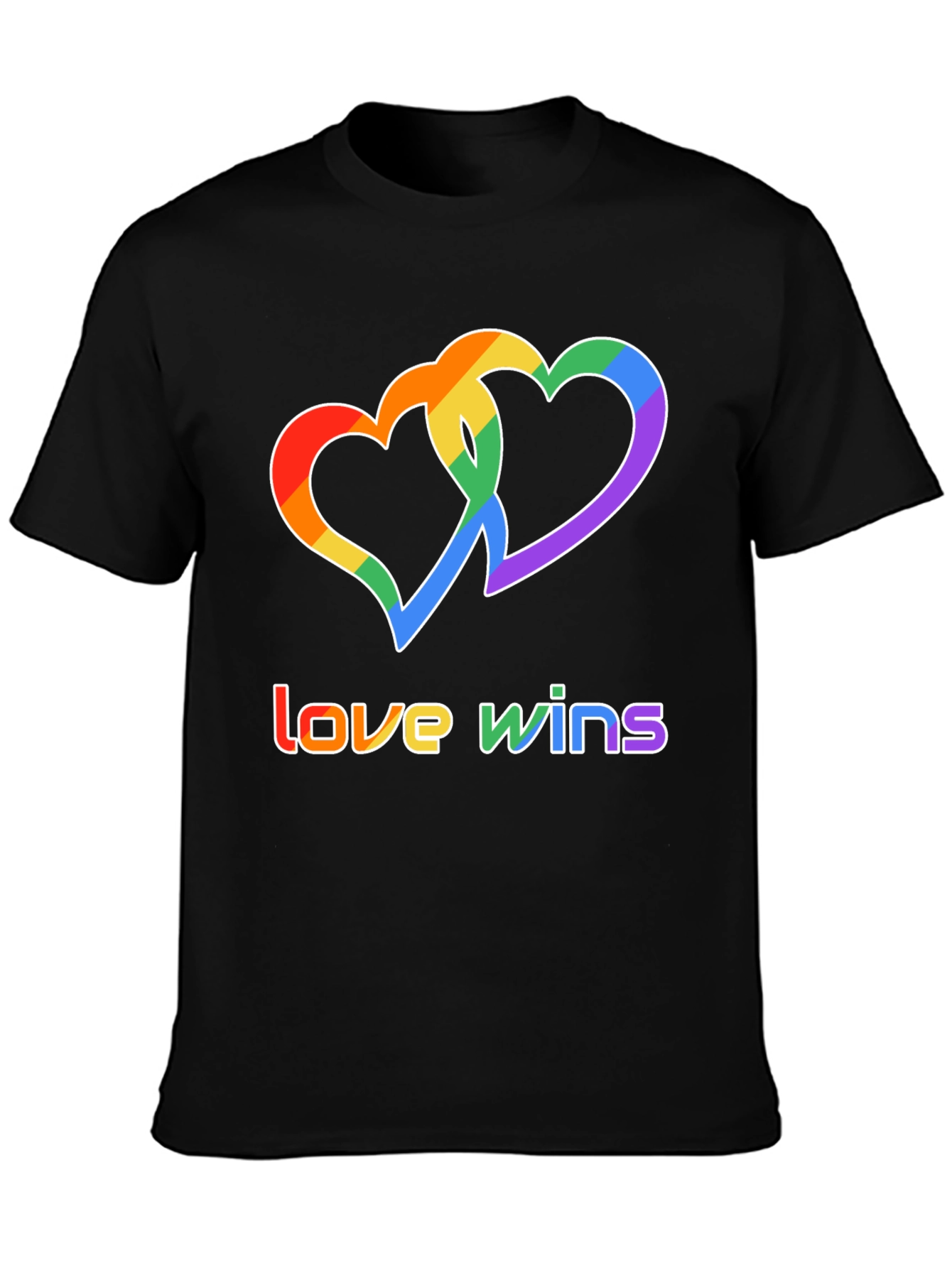 Love Wins LGBTQ+ Pride Graphic T-Shirt