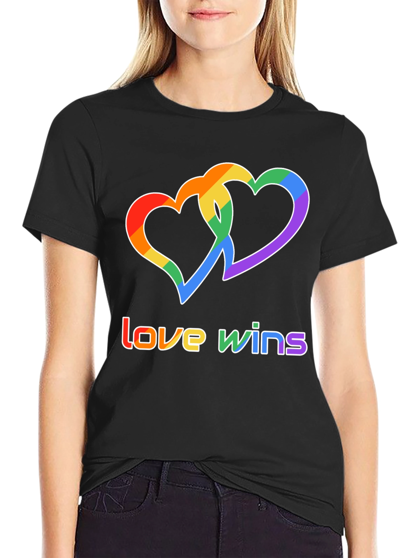 Love Wins LGBTQ+ Pride Graphic T-Shirt