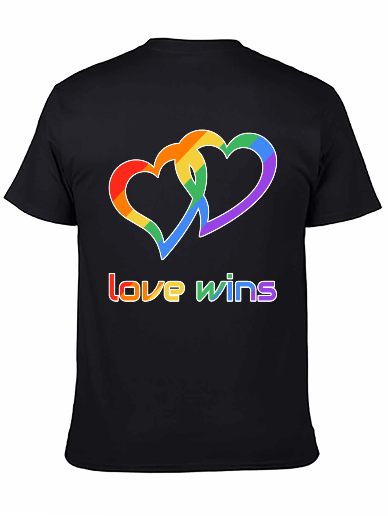 Love Wins LGBTQ+ Pride Graphic T-Shirt