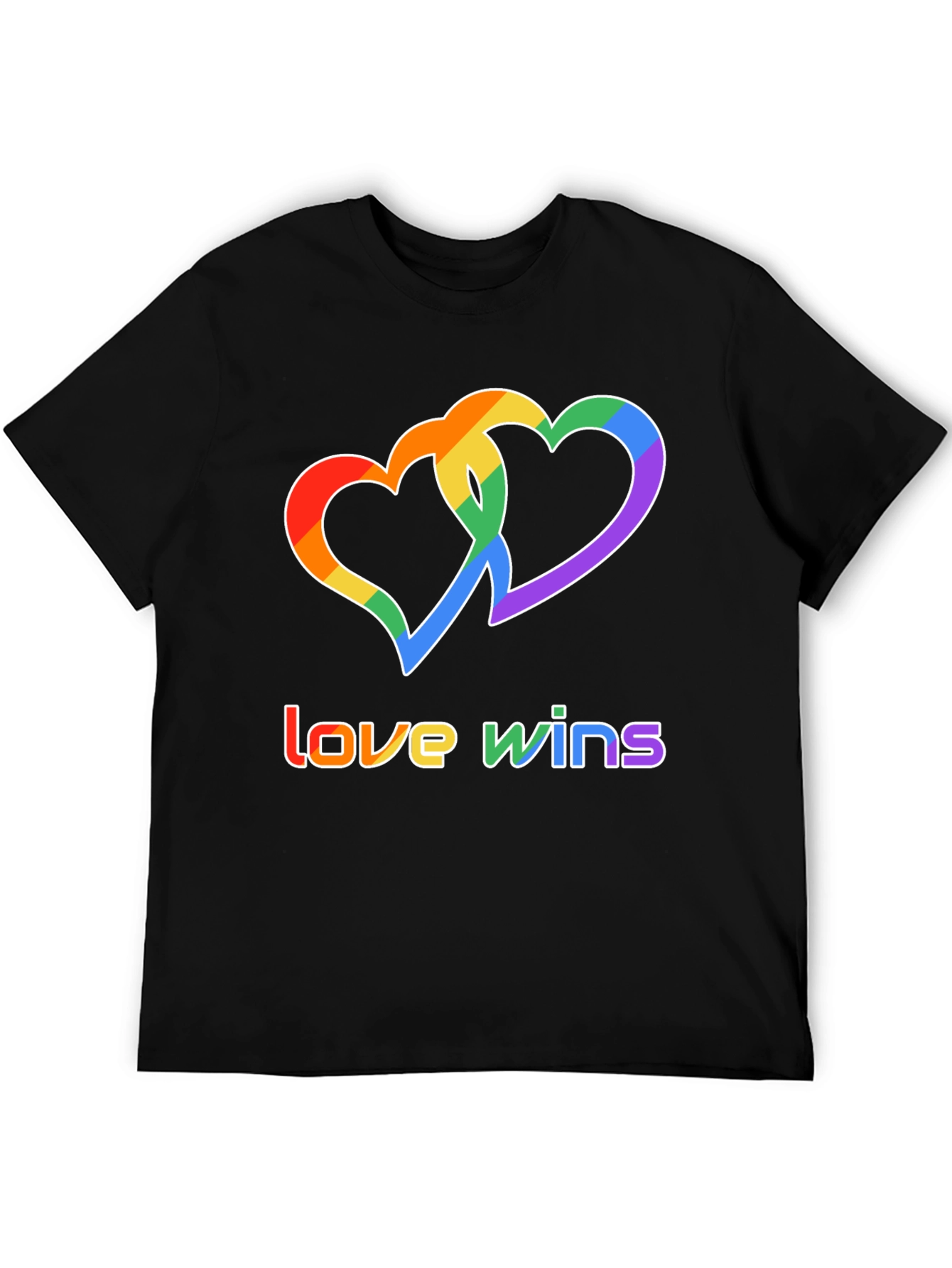 Love Wins LGBTQ+ Pride Graphic T-Shirt