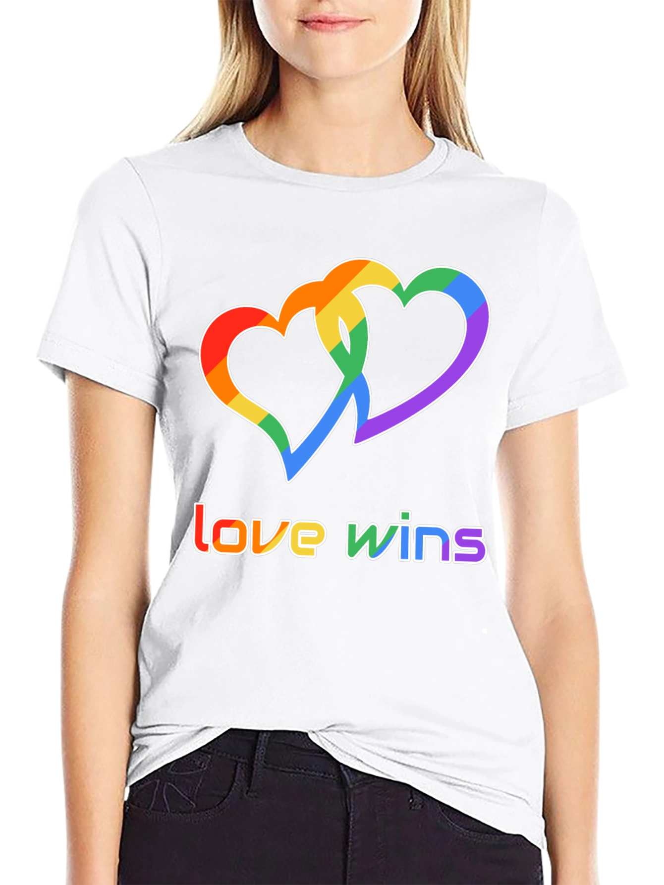 Love Wins LGBTQ+ Pride Graphic T-Shirt