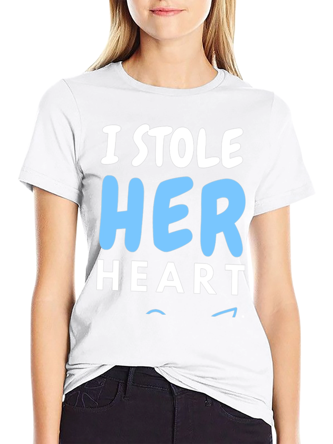 I Stole Her Heart Mens T-Shirt