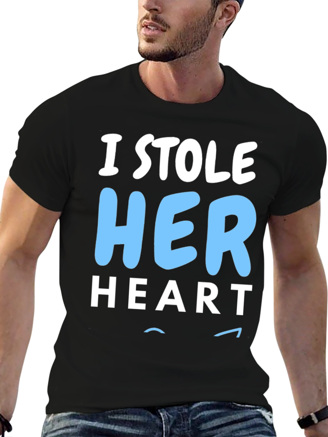 I Stole Her Heart Mens T-Shirt