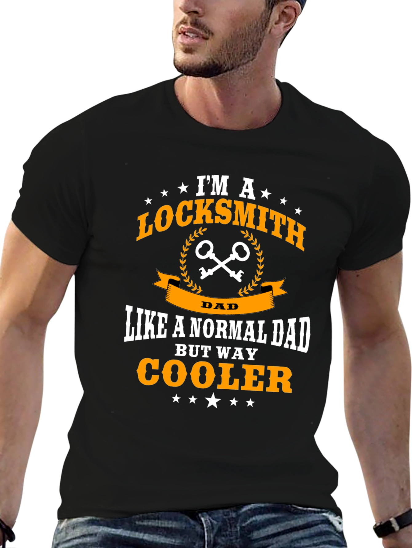 Locksmith Dad T-Shirt - Cool Dad Gift