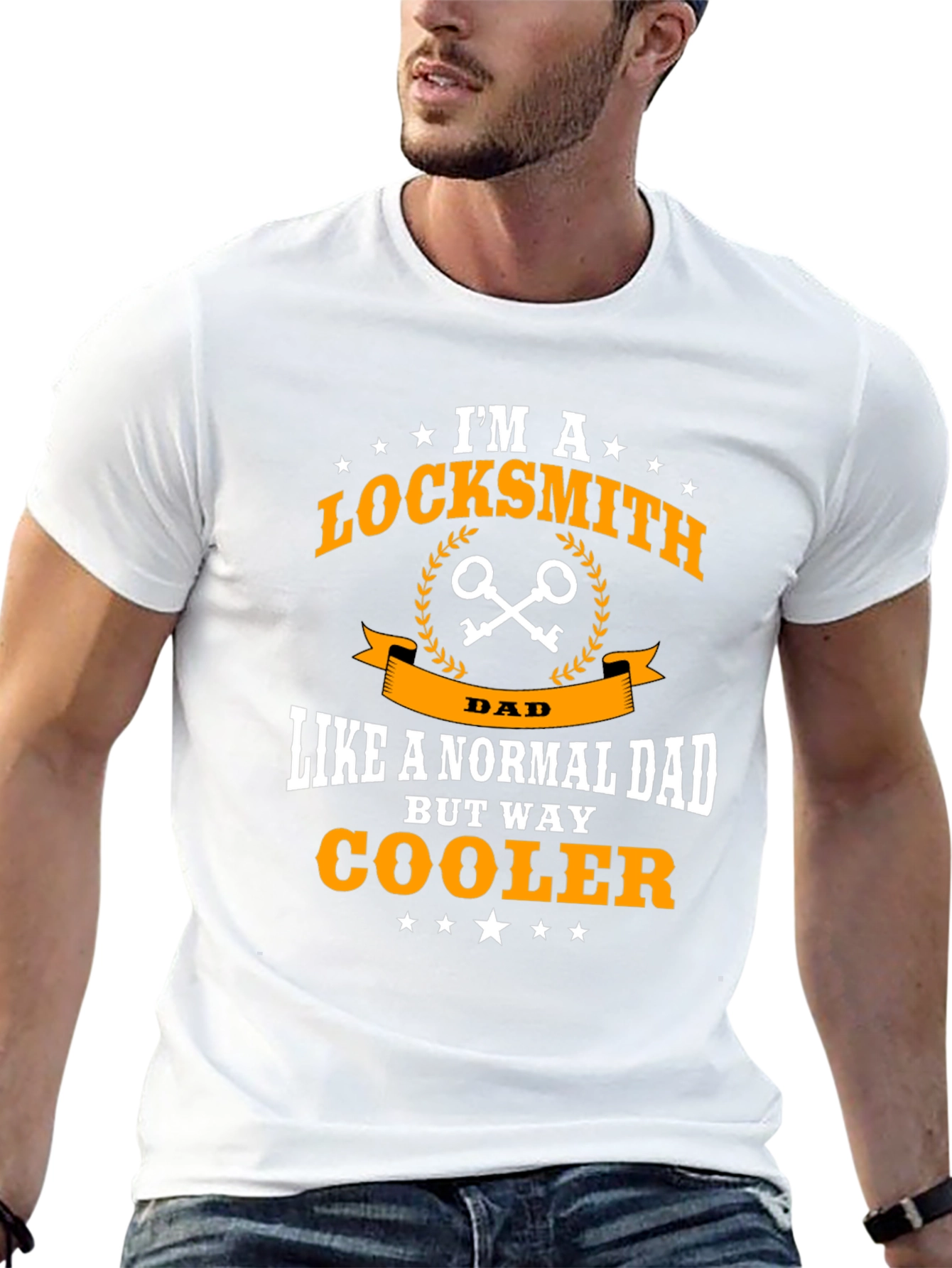 Locksmith Dad T-Shirt - Cool Dad Gift