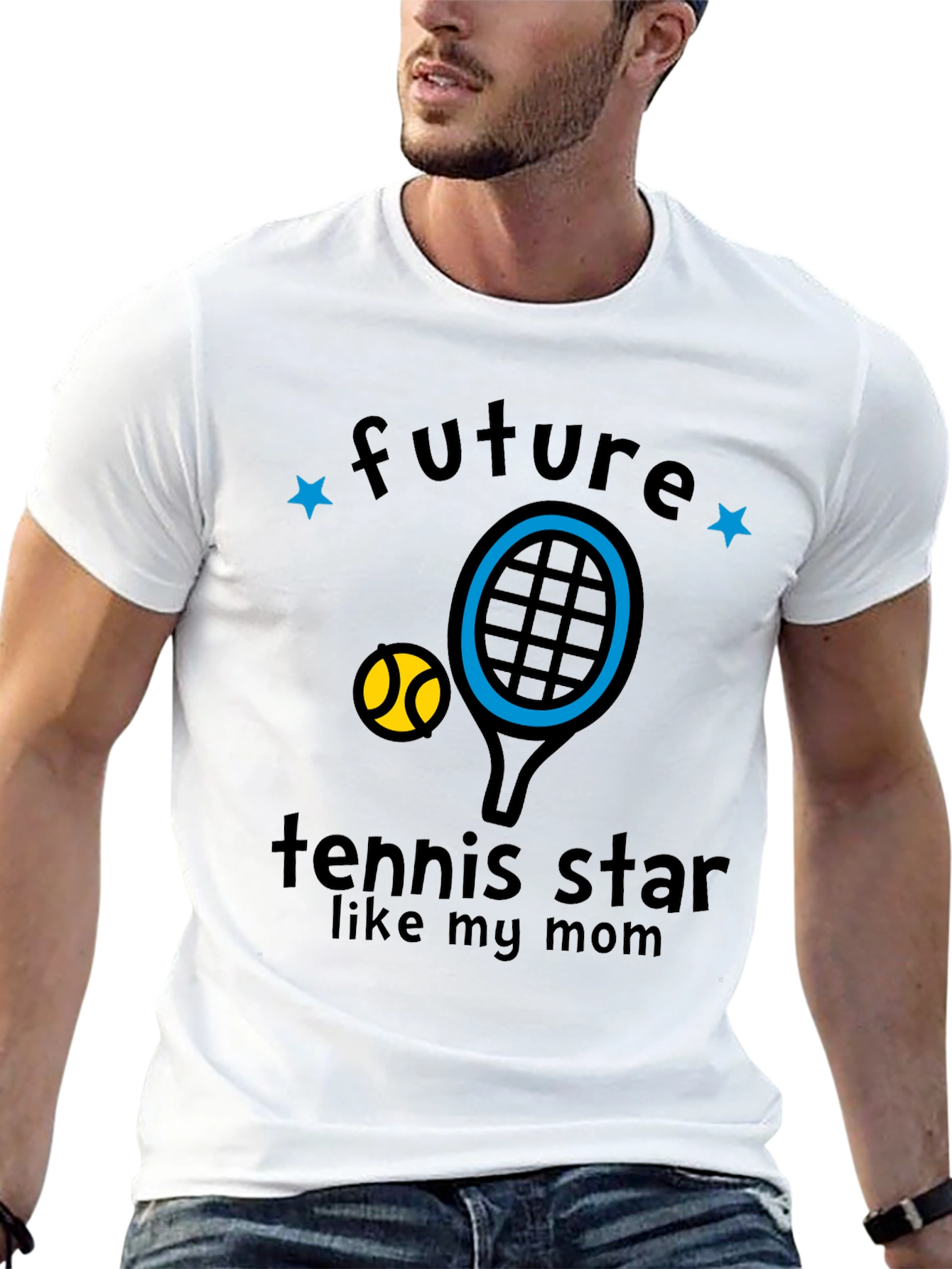 Future Tennis Star Like My Mom T-Shirt