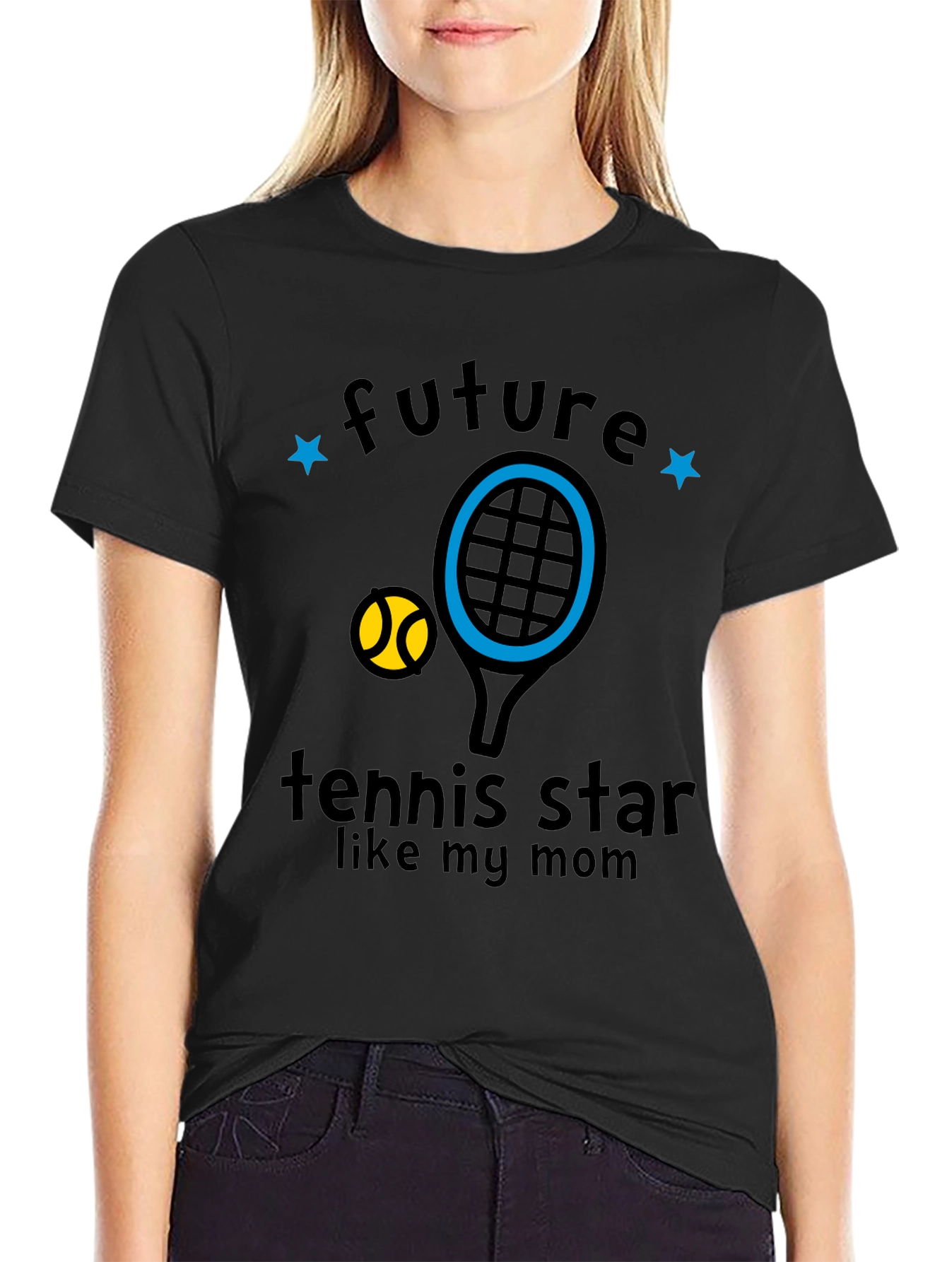 Future Tennis Star Like My Mom T-Shirt