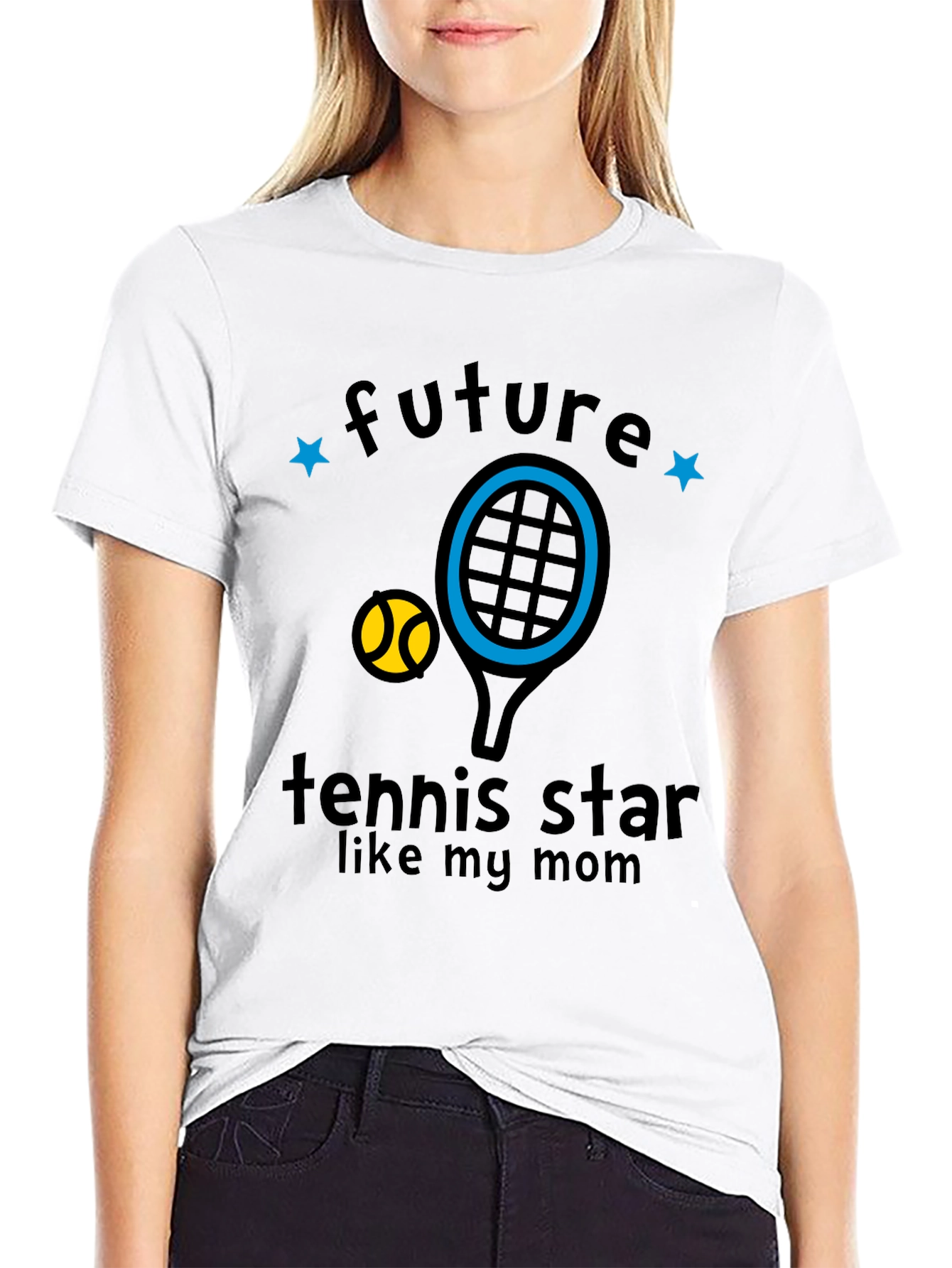 Future Tennis Star Like My Mom T-Shirt